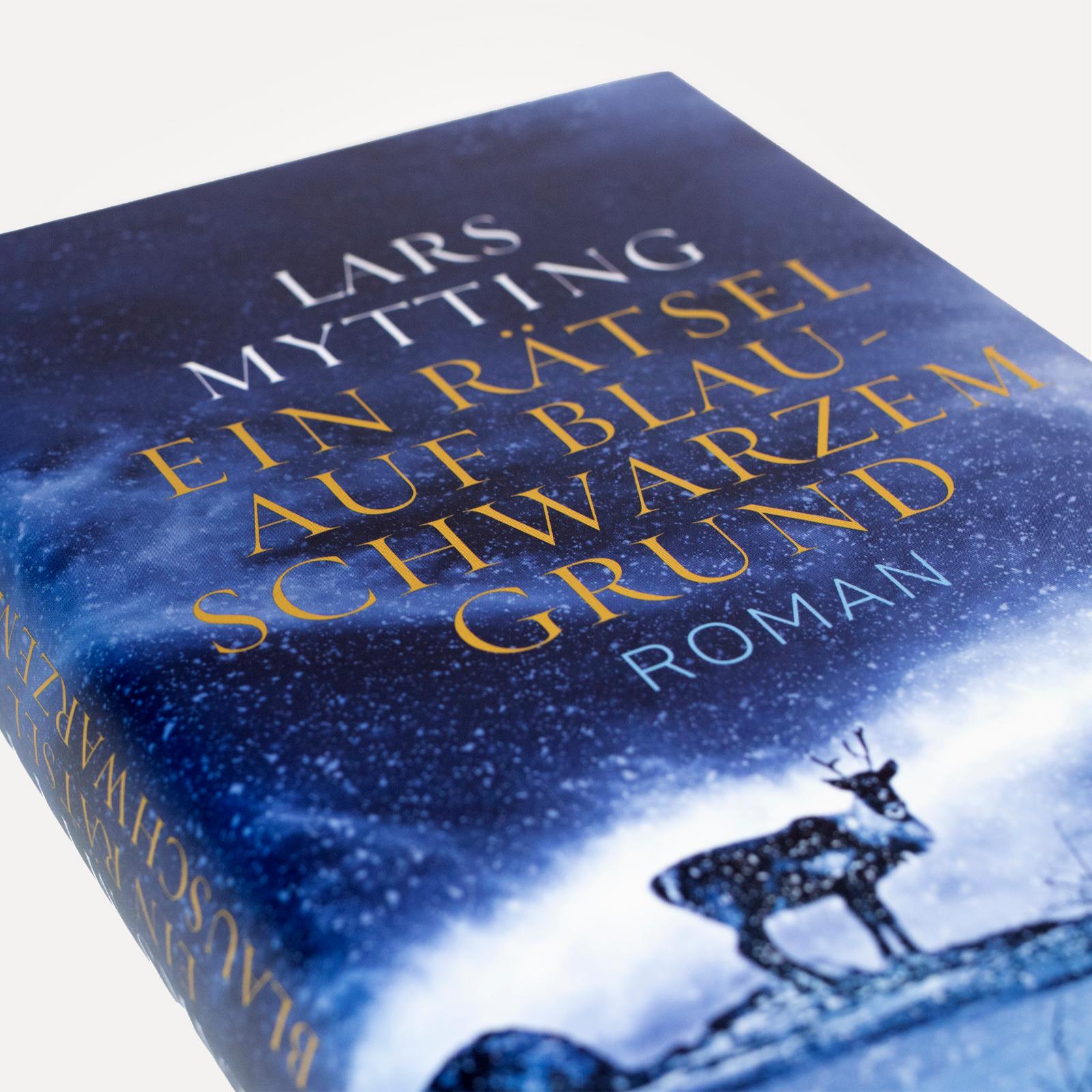 Beispielinhalt (Bild) Ein Rätsel auf blauschwarzem Grund