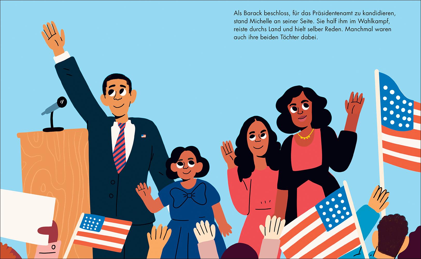 Beispielinhalt (Bild) Michelle Obama