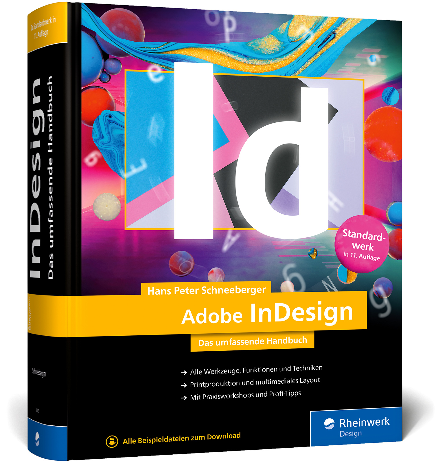 Vorderes Coverbild Adobe InDesign