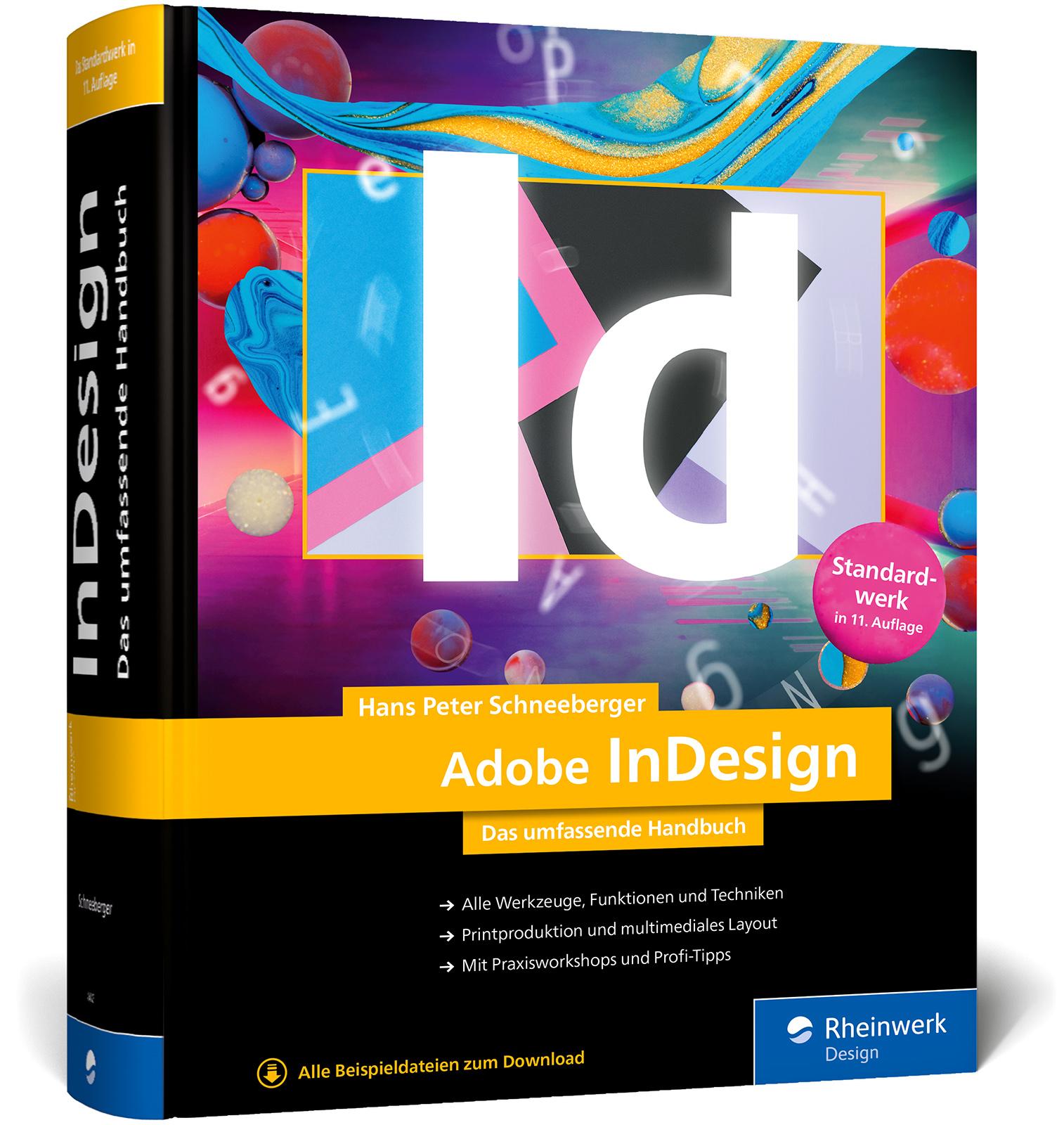Vorderes Coverbild Adobe InDesign