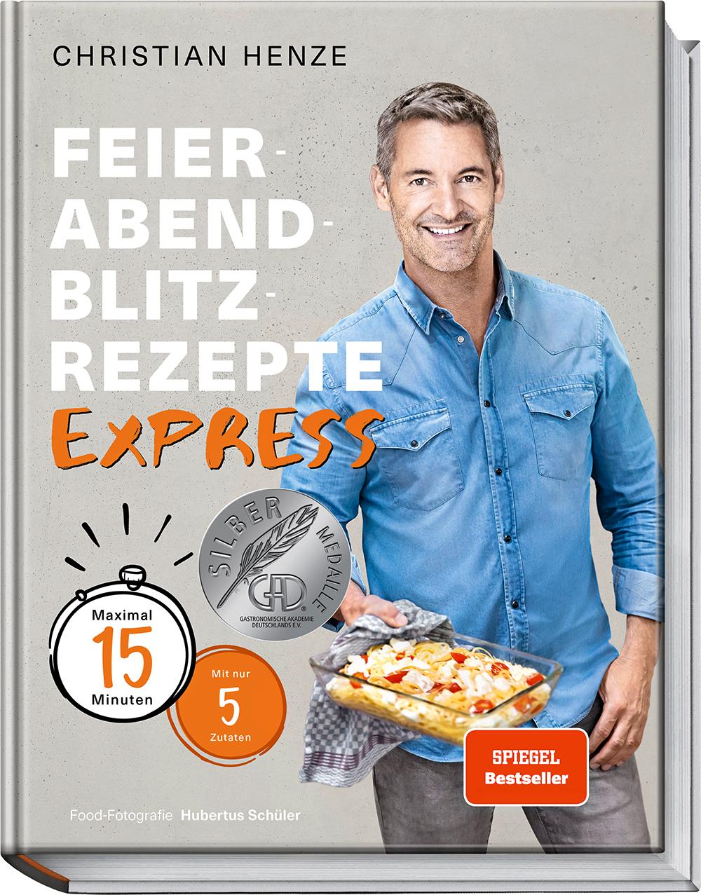 Vorderes Coverbild Feierabend-Blitzrezepte EXPRESS