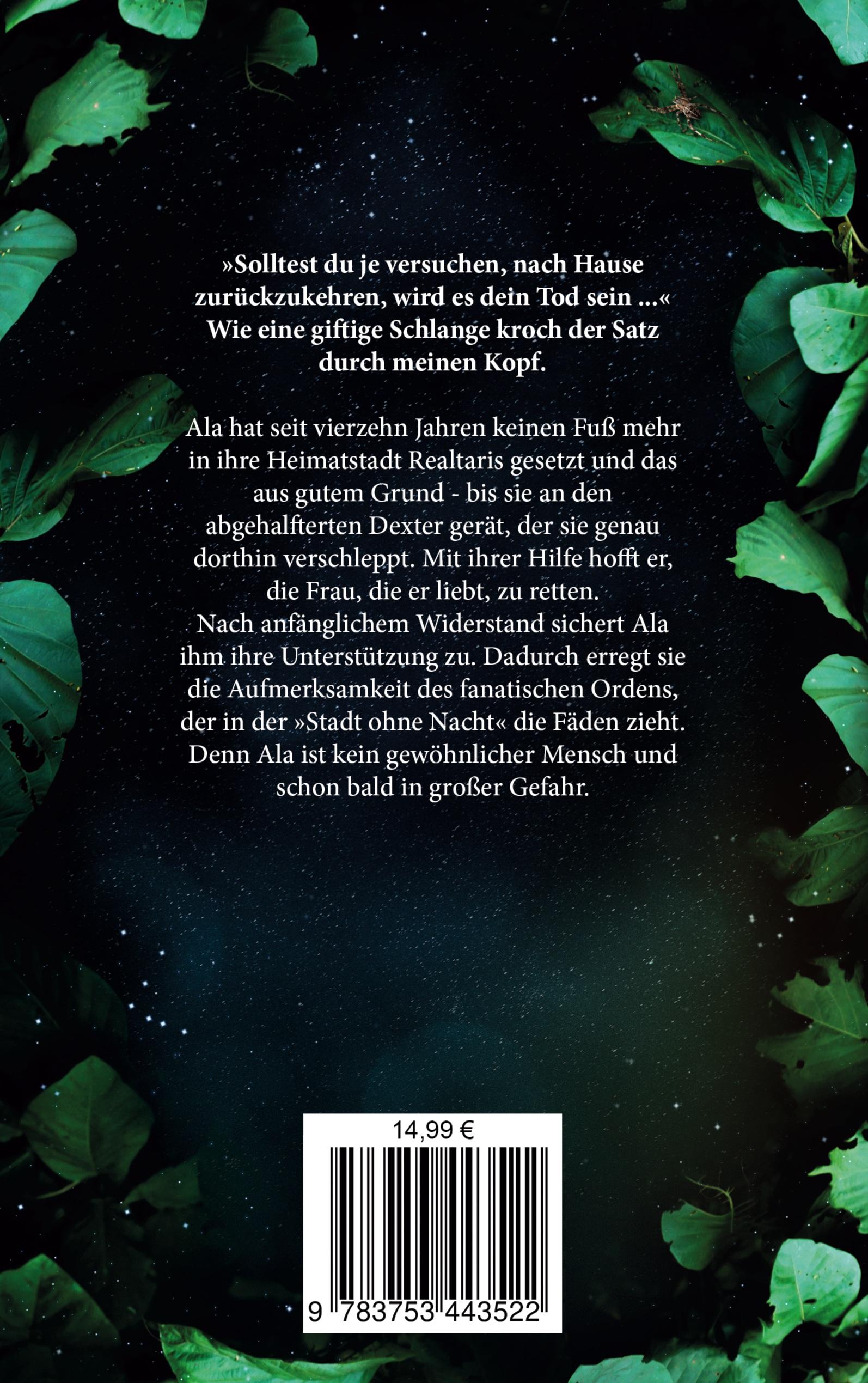 Rückseitencover Stadt ohne Nacht