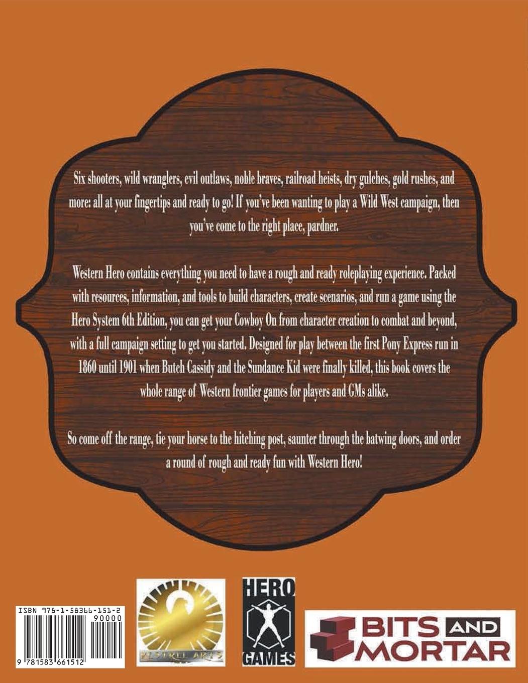 Rückseitencover Western Hero