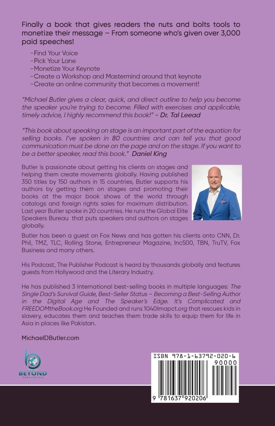 Rückseitencover THE SPEAKER'S EDGE