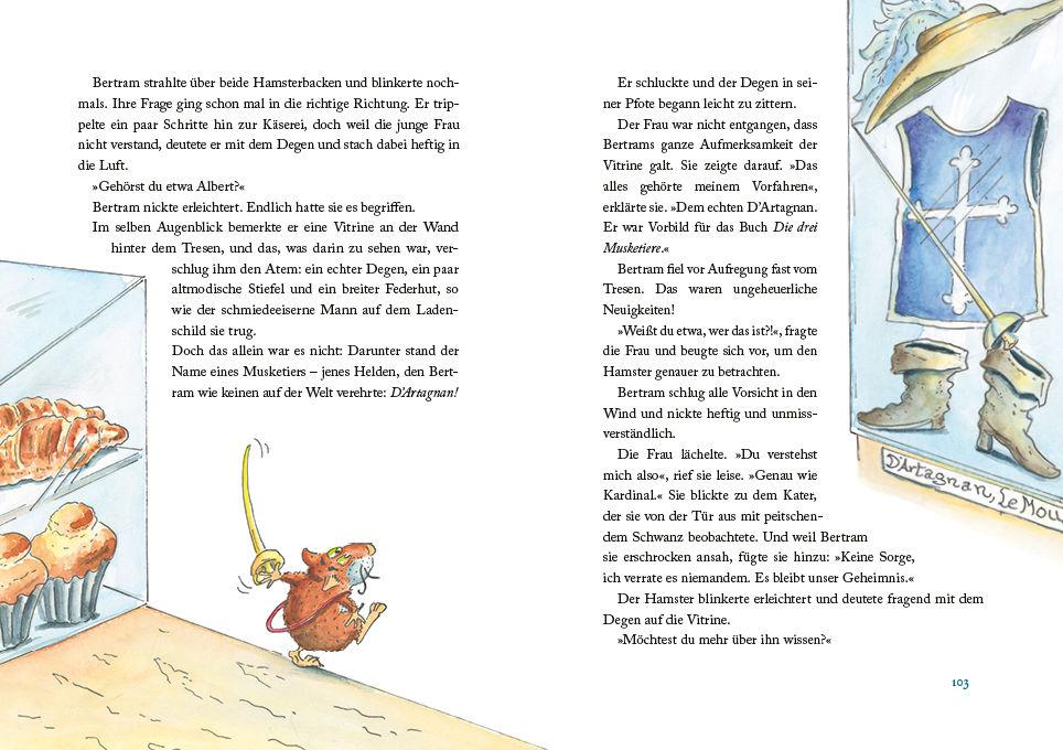 Beispielinhalt (Bild) Die Muskeltiere und die große Käseverschwörung