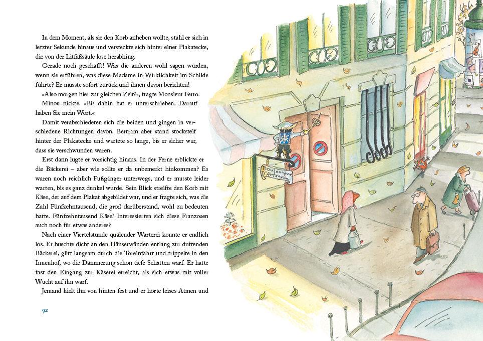 Beispielinhalt (Bild) Die Muskeltiere und die große Käseverschwörung