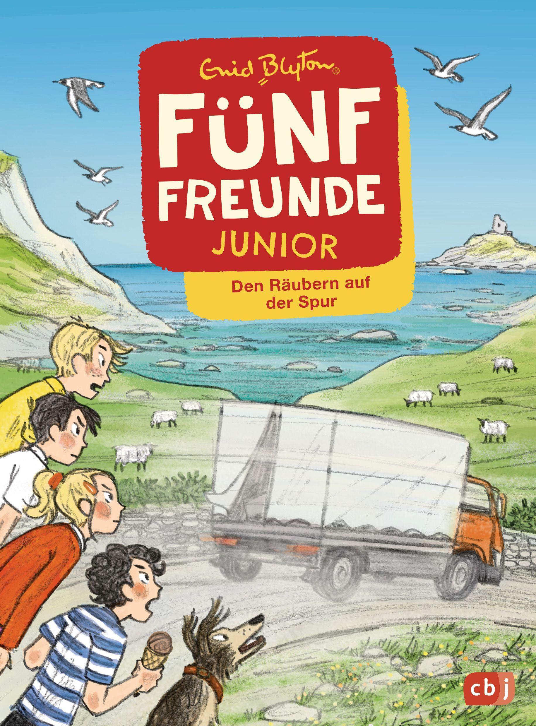 Vorderes Coverbild Fünf Freunde JUNIOR - Den Räubern auf der Spur