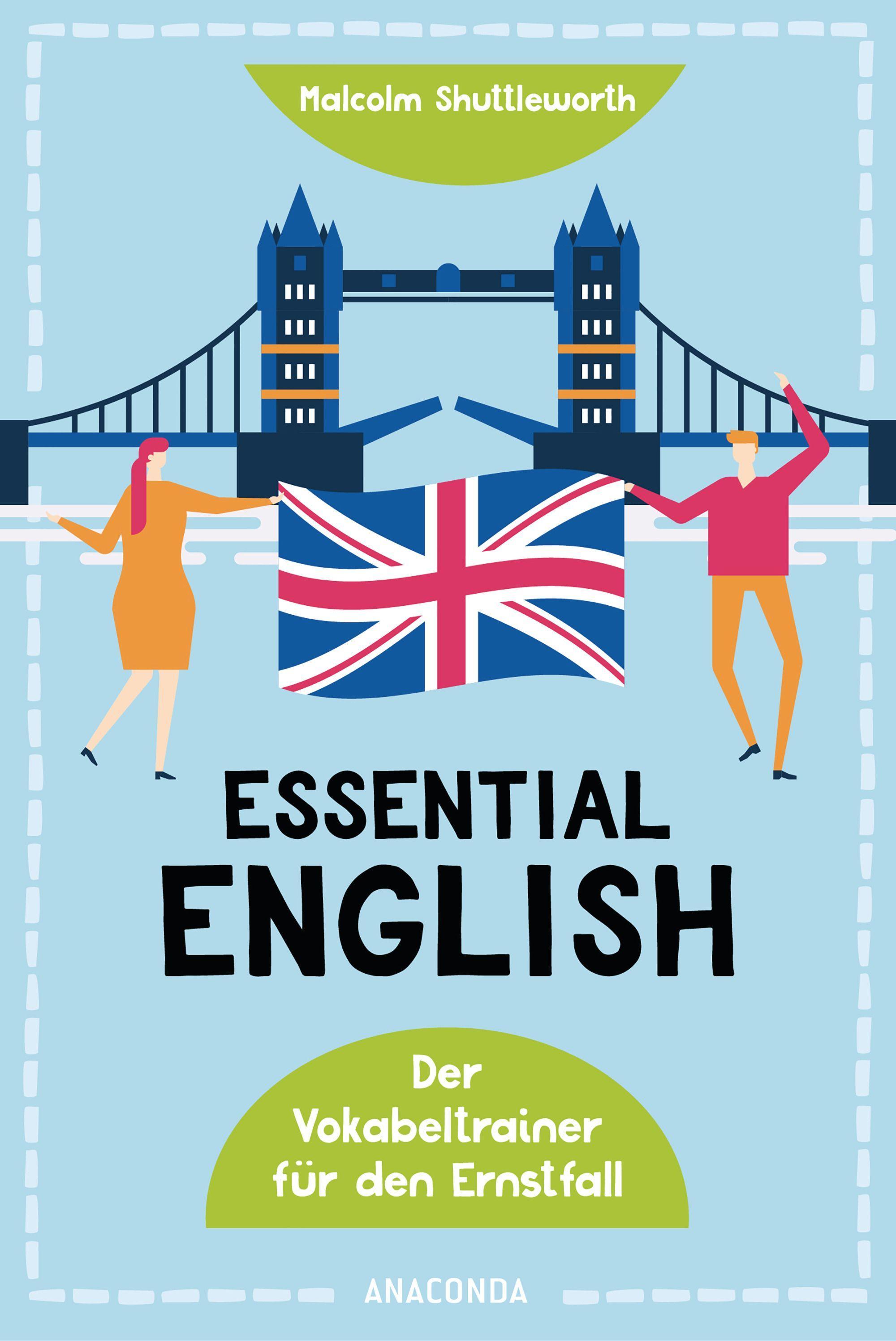 Vorderes Coverbild Essential English. Der Vokabeltrainer für den Ernstfall