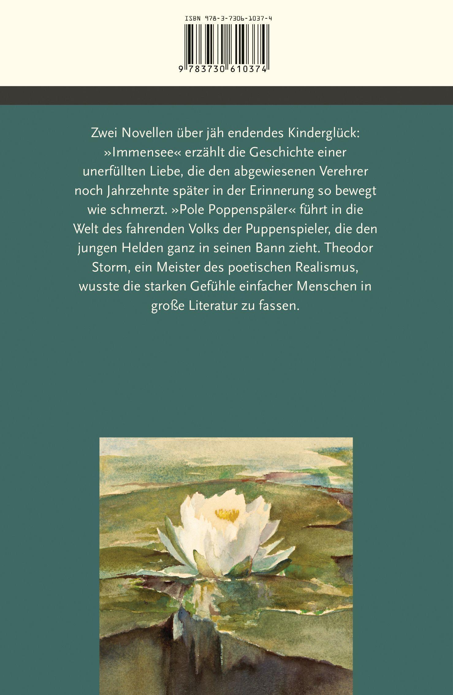 Beispielinhalt (Bild) Immensee. Pole Poppenspäler