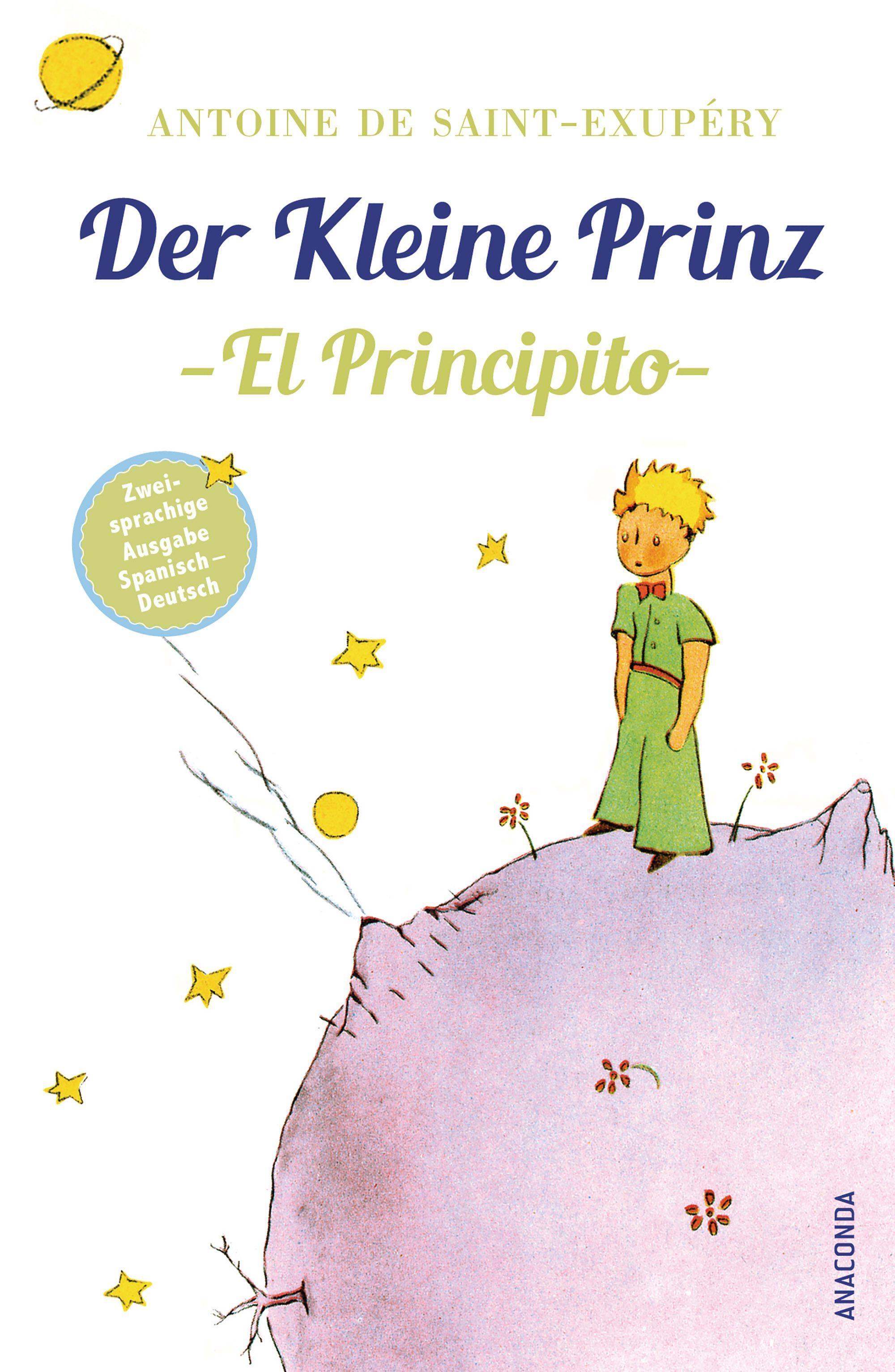 Vorderes Coverbild Der Kleine Prinz / El Principito
