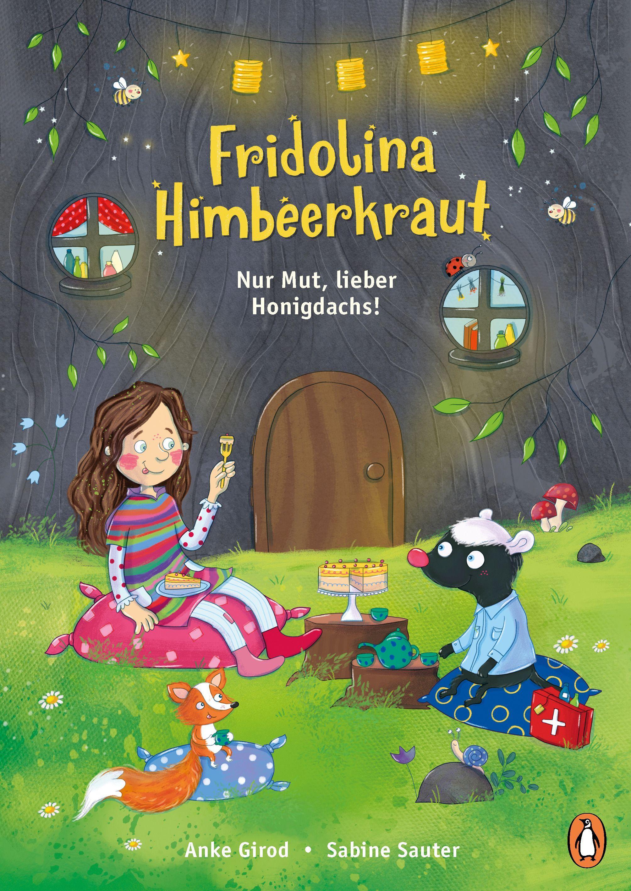 Vorderes Coverbild Fridolina Himbeerkraut  - Nur Mut, lieber Honigdachs!