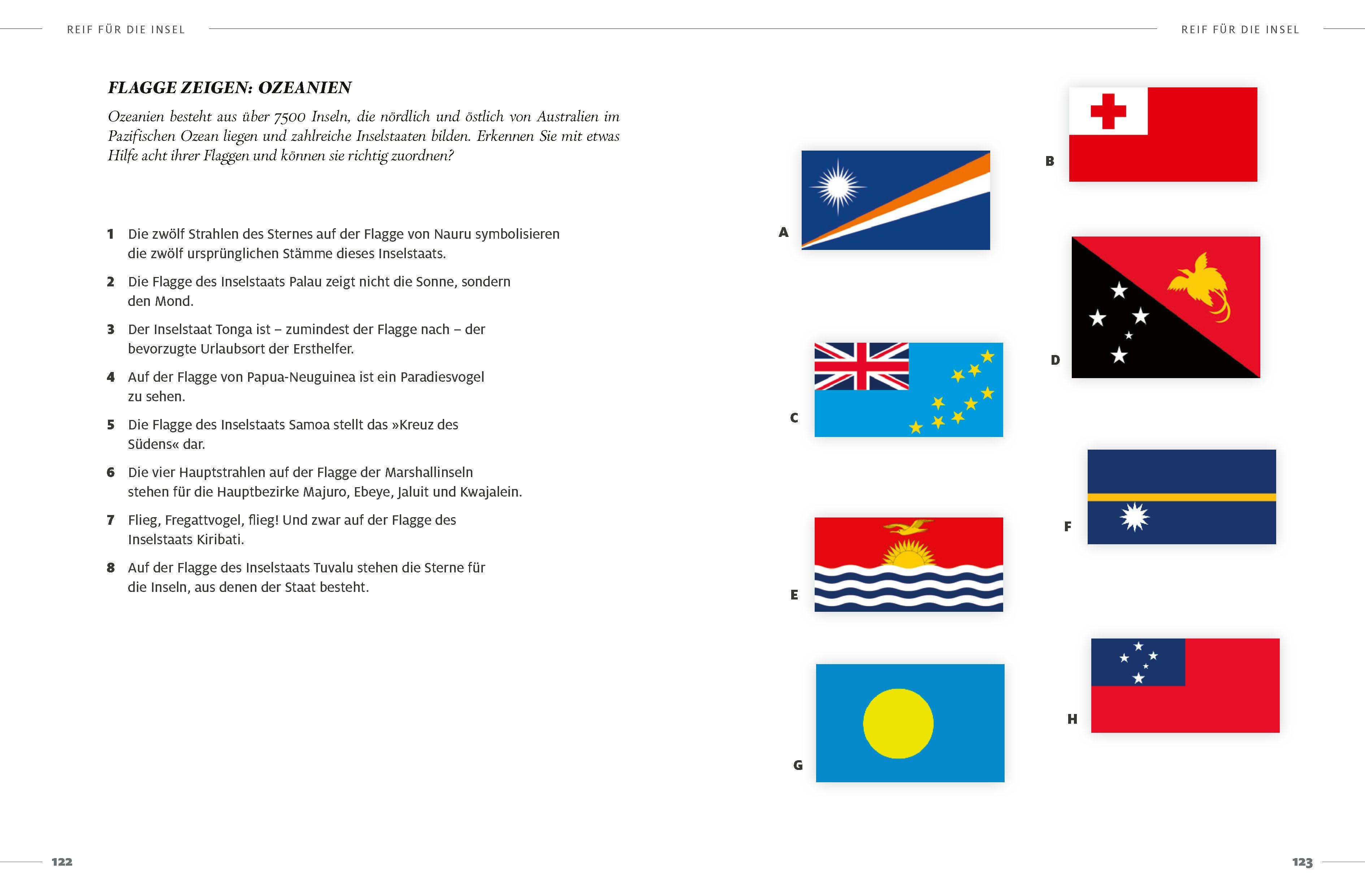 Beispielinhalt (Bild) Rätselbuch der Landkarten