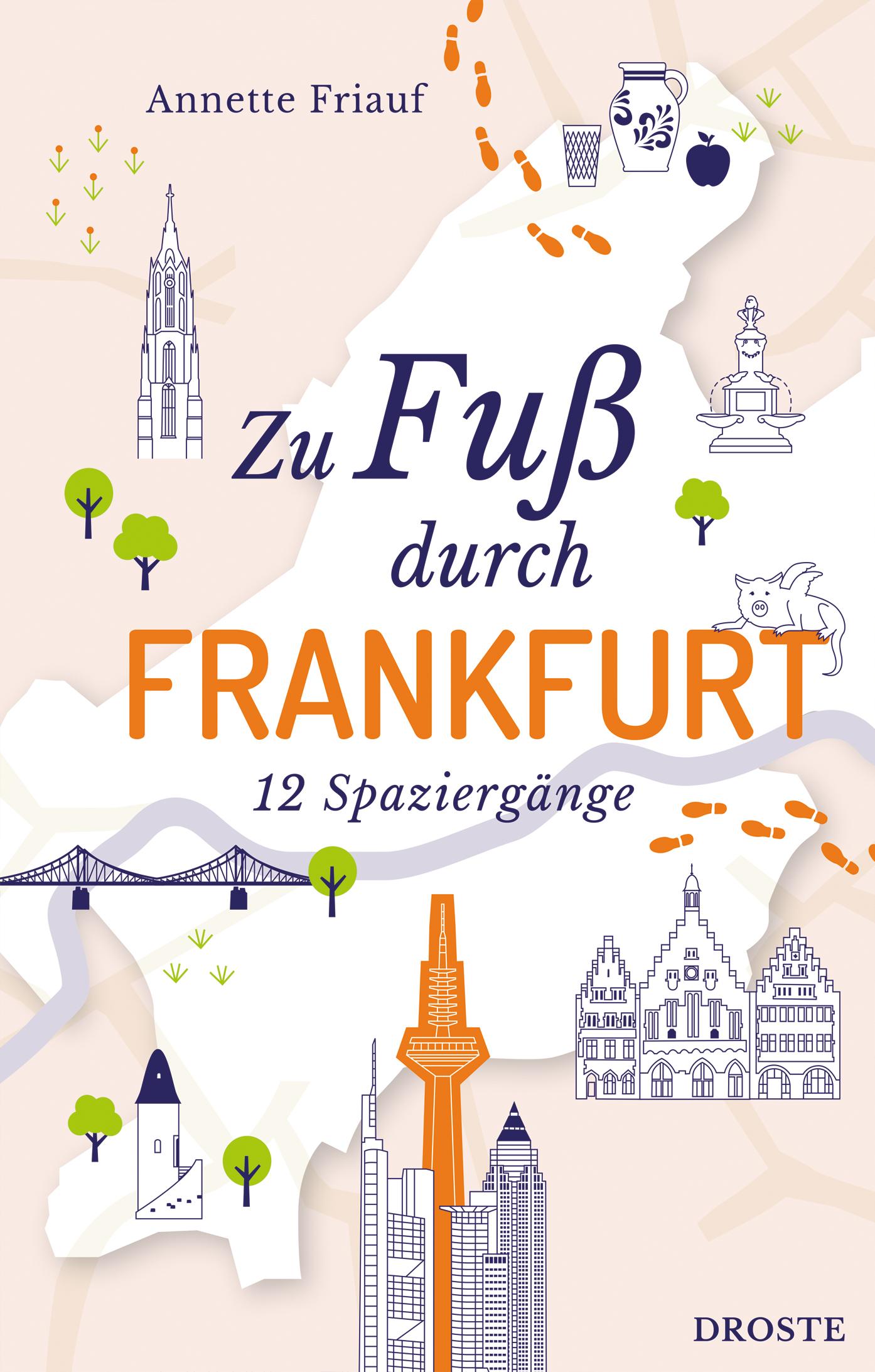 Vorderes Coverbild Zu Fuß durch Frankfurt