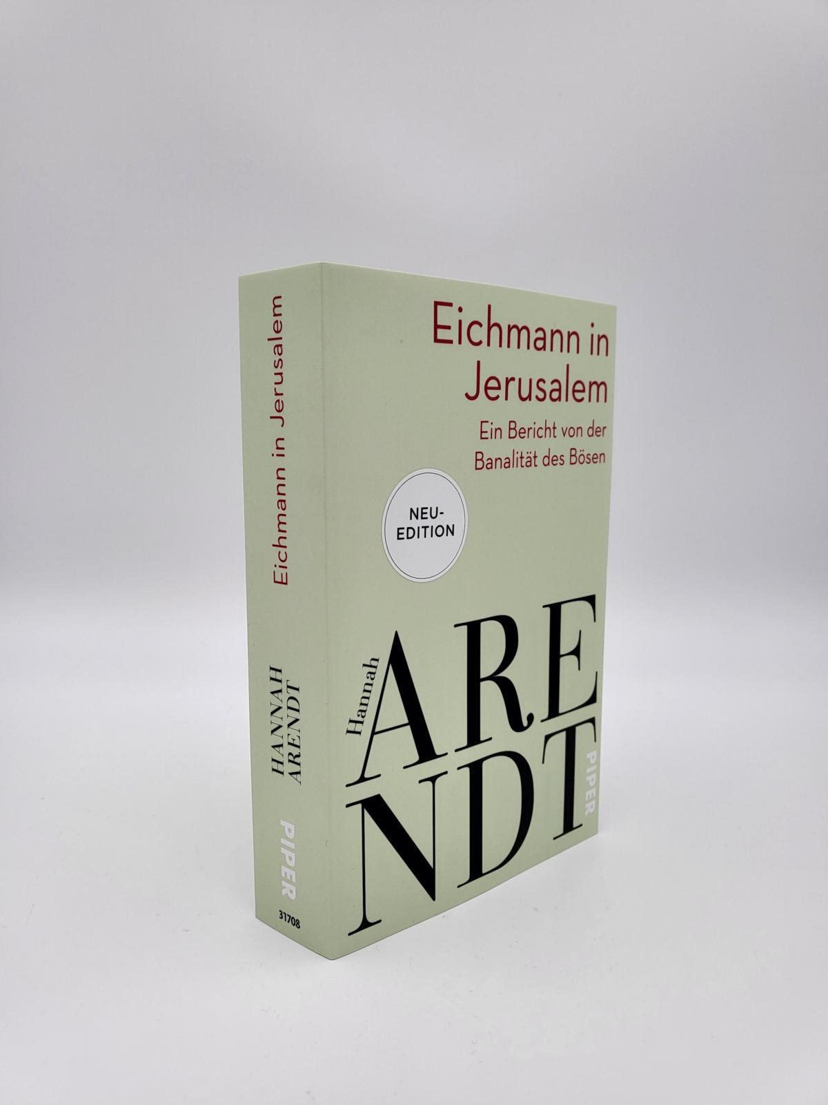 Beispielinhalt (Bild) Eichmann in Jerusalem