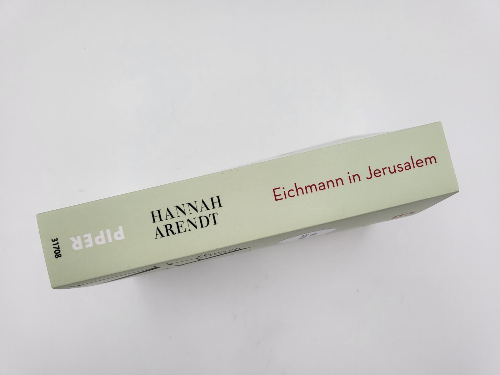 Beispielinhalt (Bild) Eichmann in Jerusalem