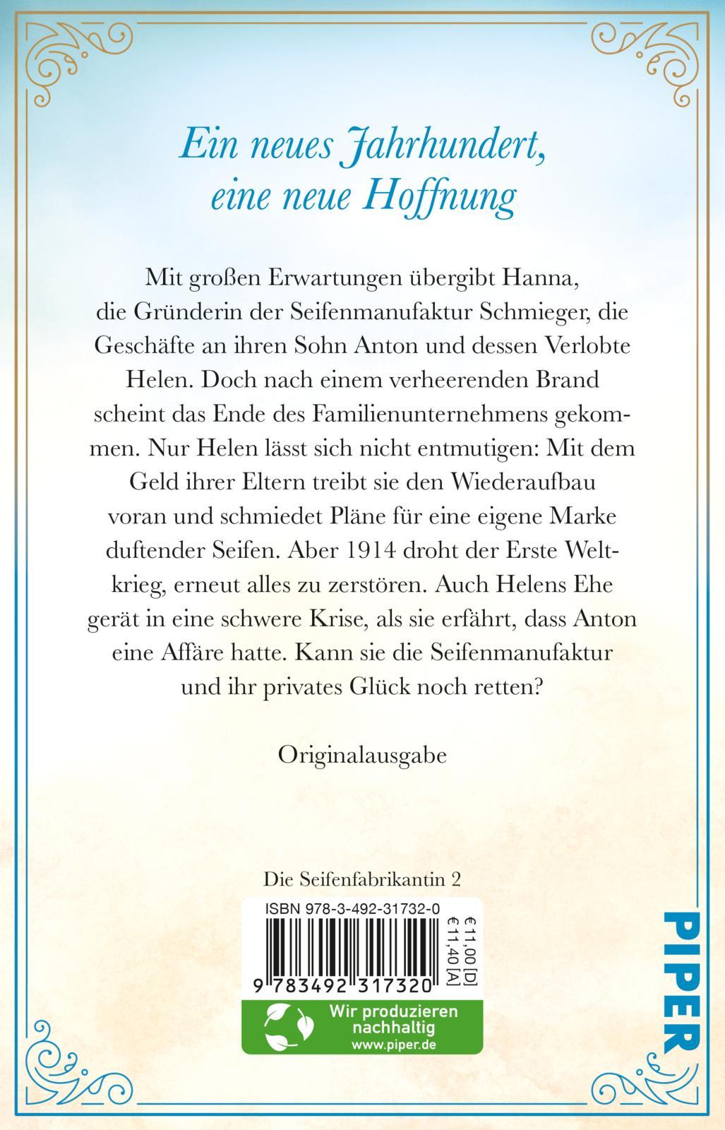 Rückseitencover Die Seifenmanufaktur - Der Duft des Neubeginns