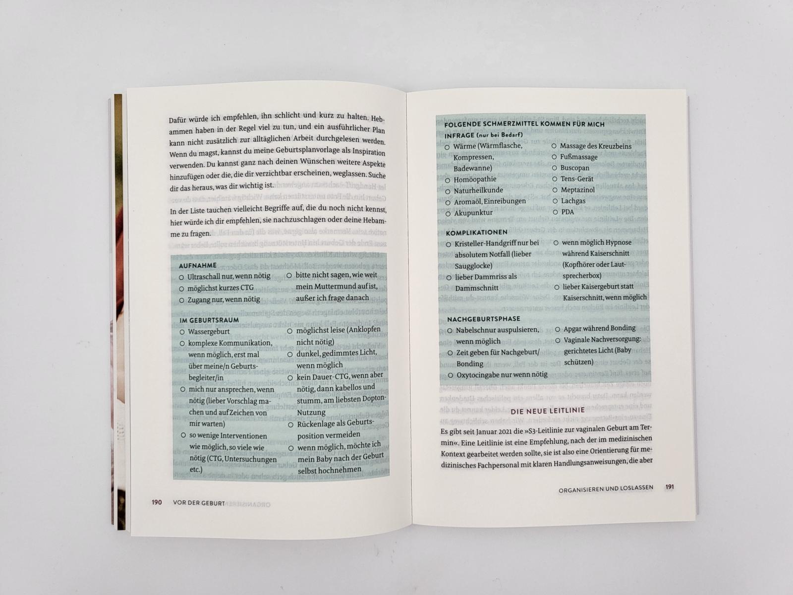 Beispielinhalt (Bild) Die Friedliche Geburt