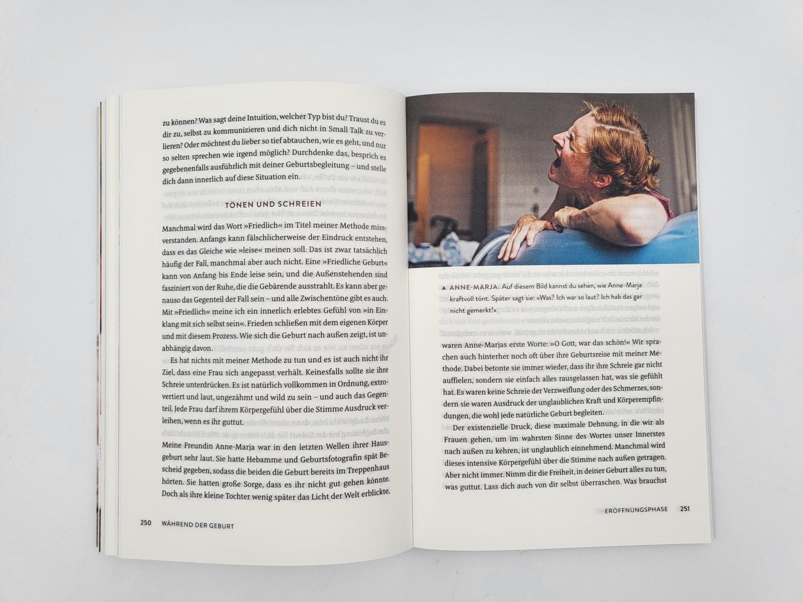 Beispielinhalt (Bild) Die Friedliche Geburt