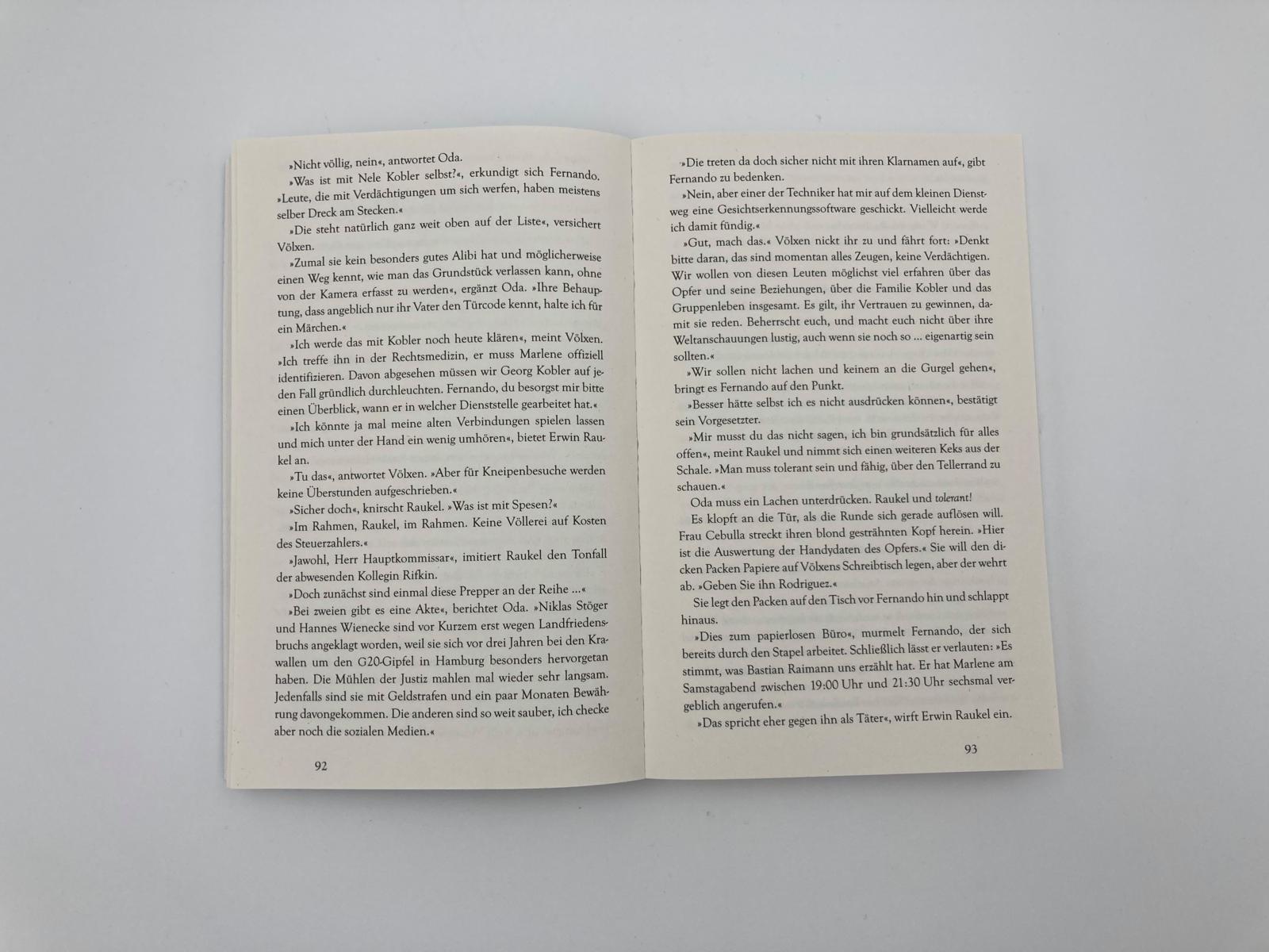 Beispielinhalt (Bild) Fürchte dich vor morgen