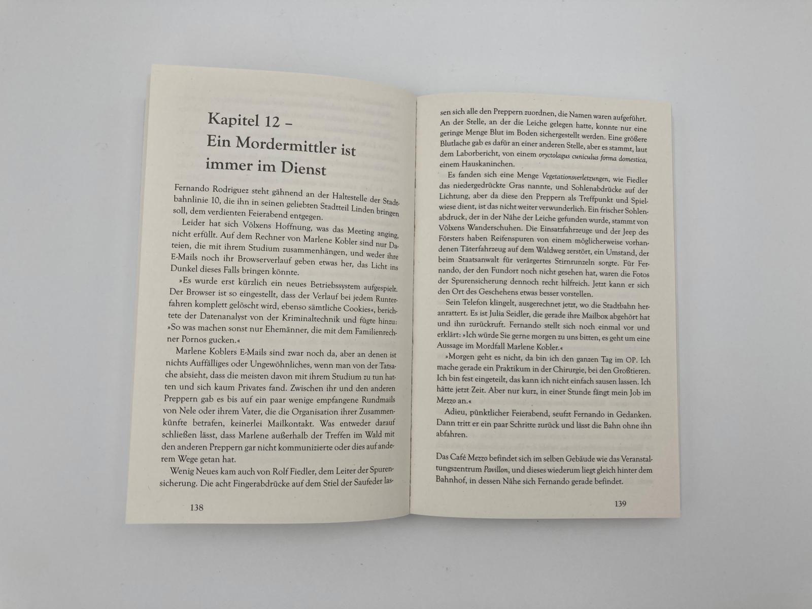 Beispielinhalt (Bild) Fürchte dich vor morgen