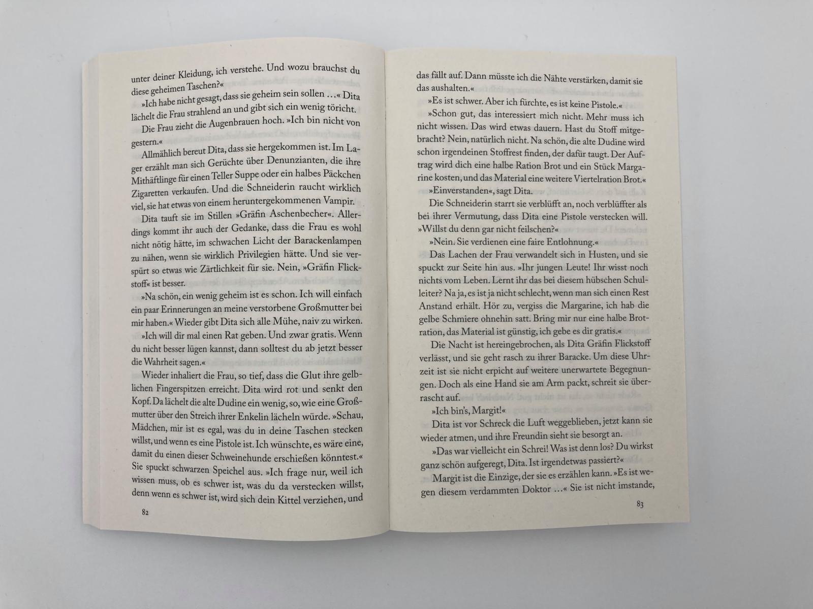 Beispielinhalt (Bild) Die Bibliothekarin von Auschwitz