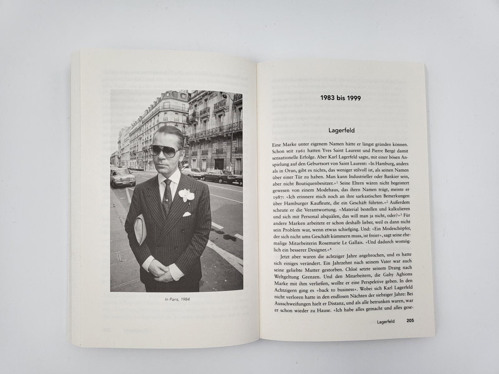 Beispielinhalt (Bild) Karl Lagerfeld