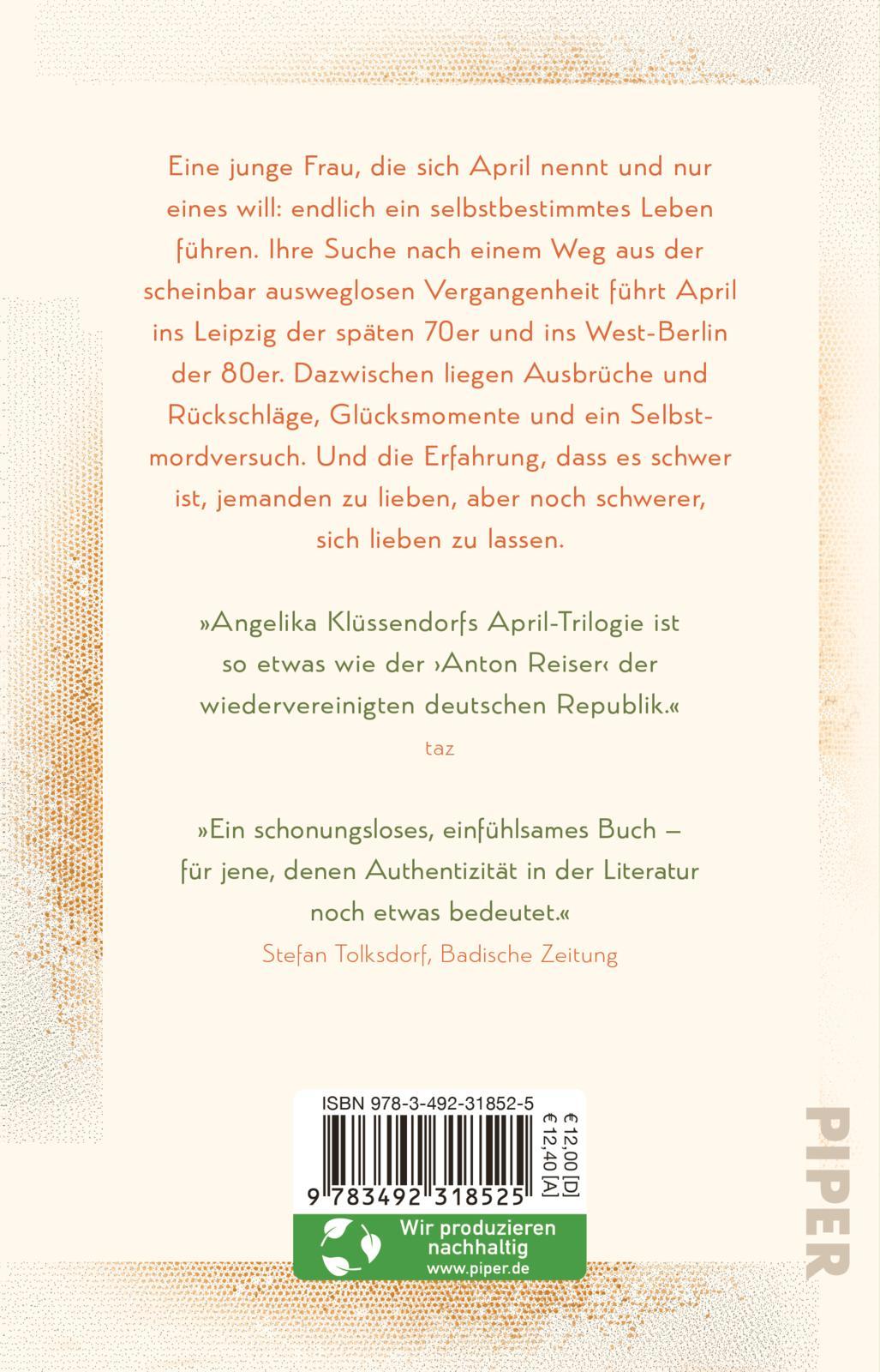 Rückseitencover April