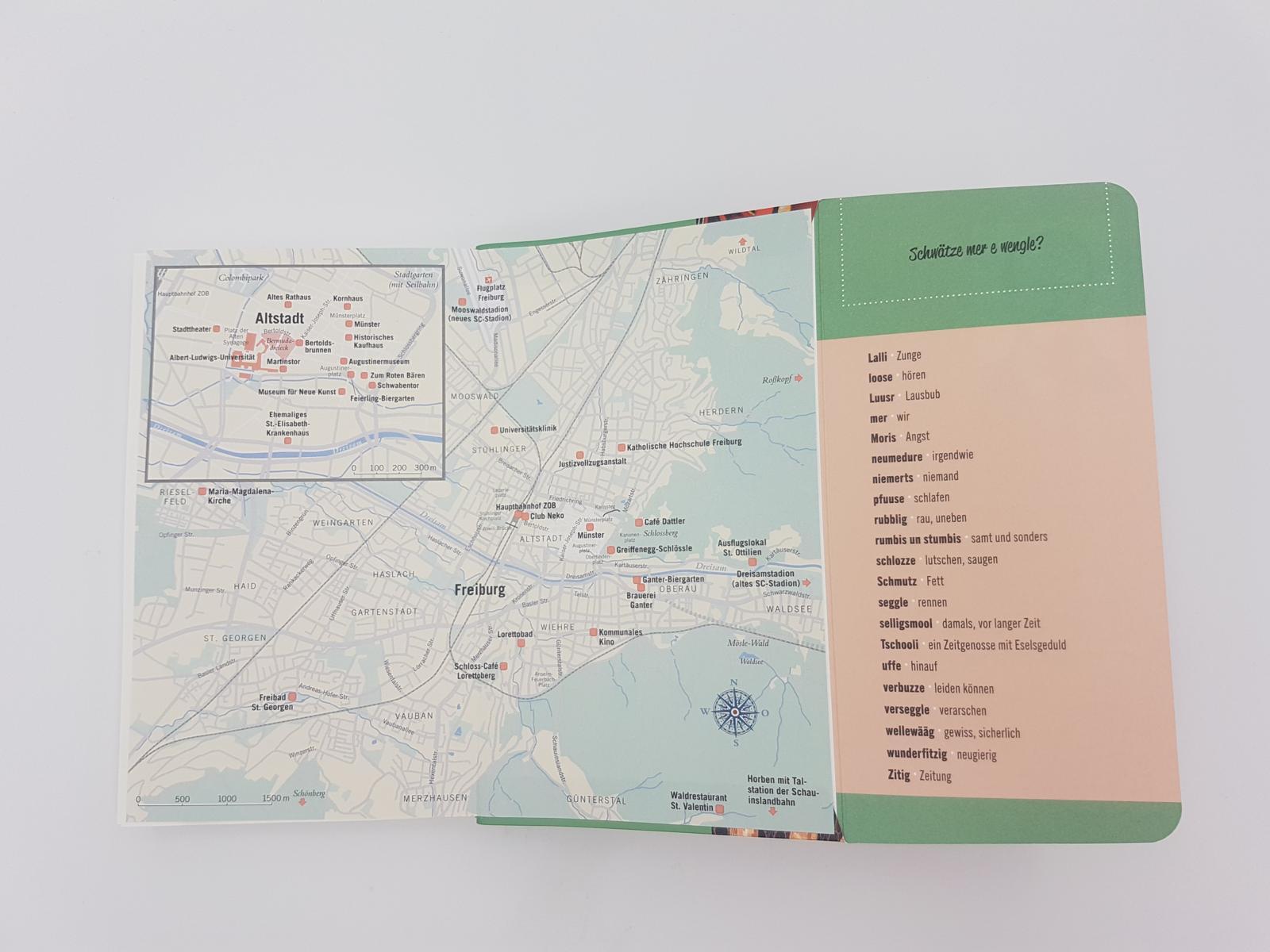 Beispielinhalt (Bild) Gebrauchsanweisung für den Schwarzwald und Freiburg