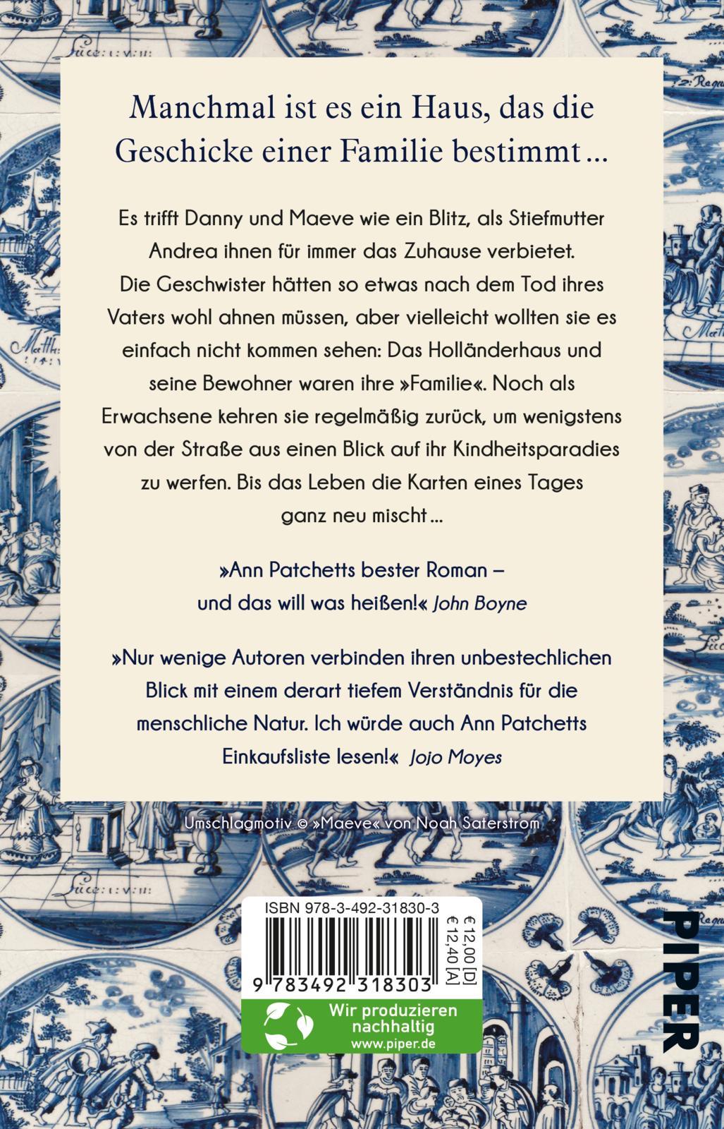 Rückseitencover Das Holländerhaus