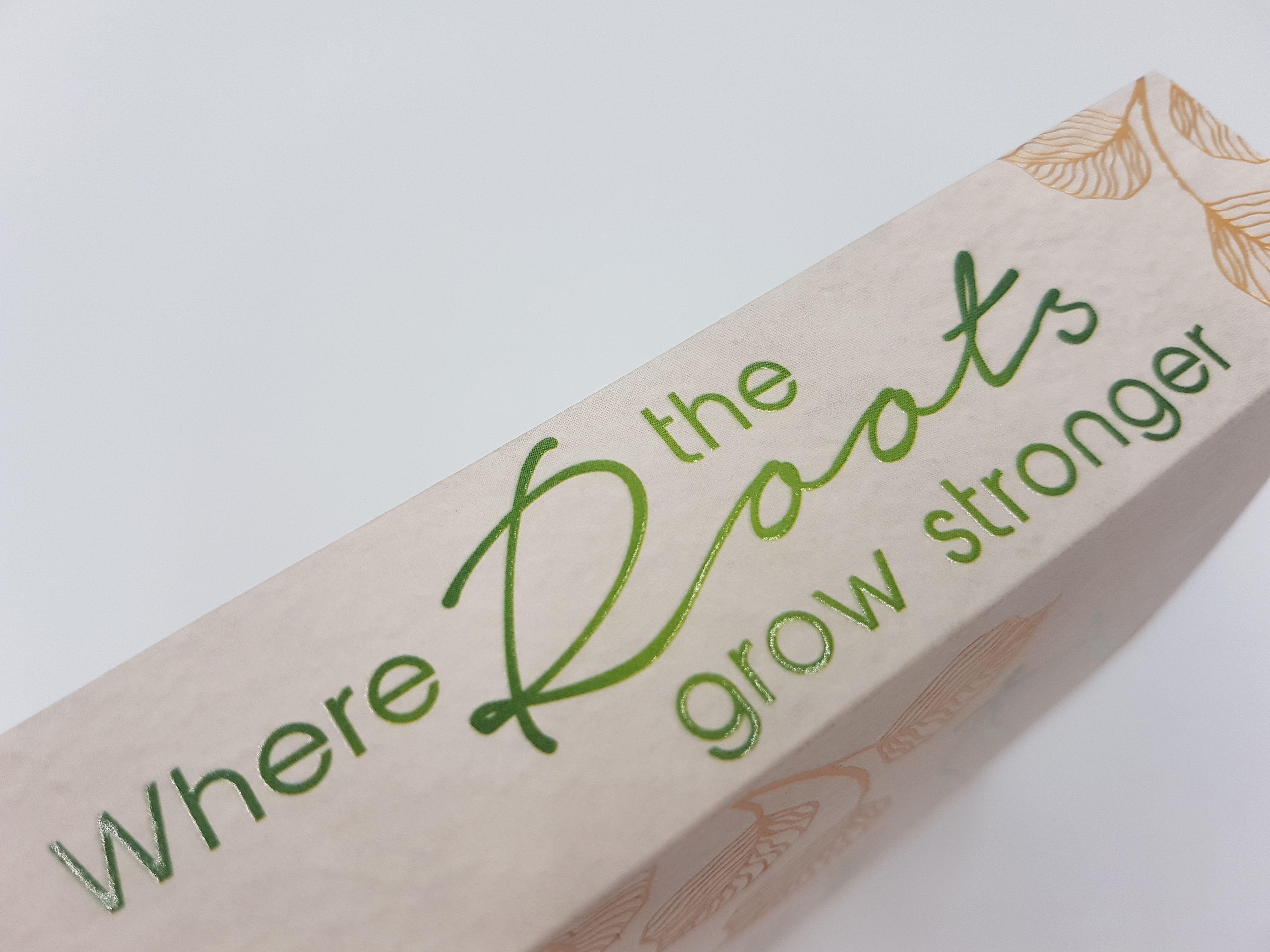 Beispielinhalt (Bild) Where the Roots Grow Stronger