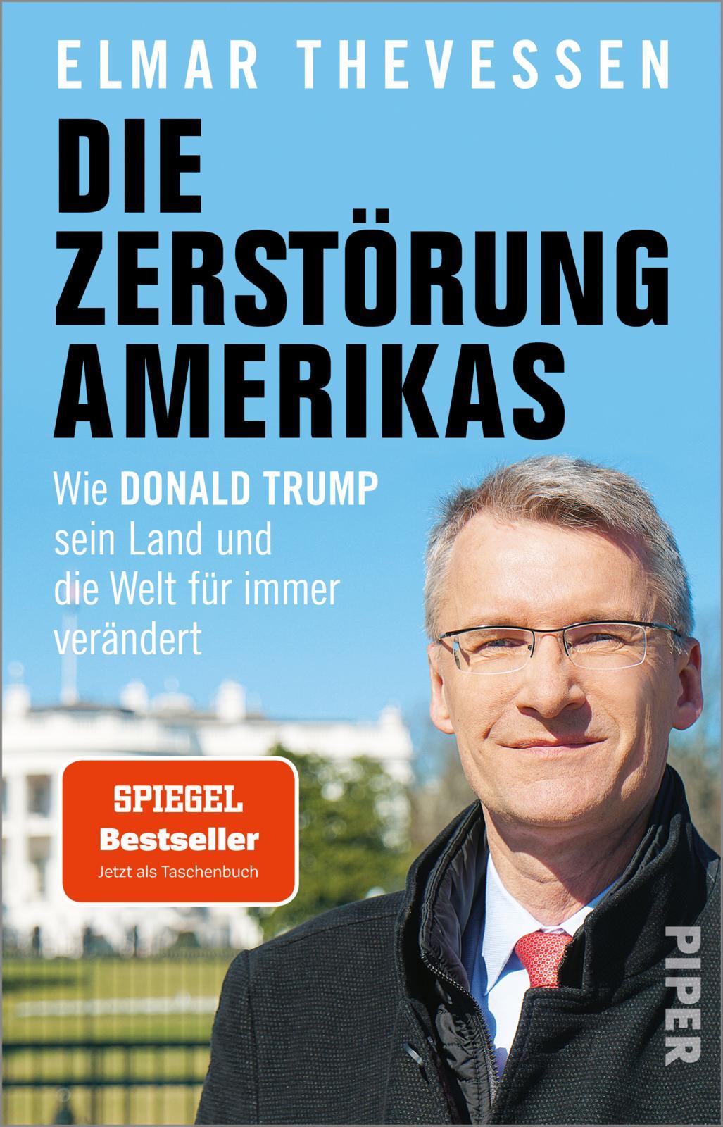 Vorderes Coverbild Die Zerstörung Amerikas