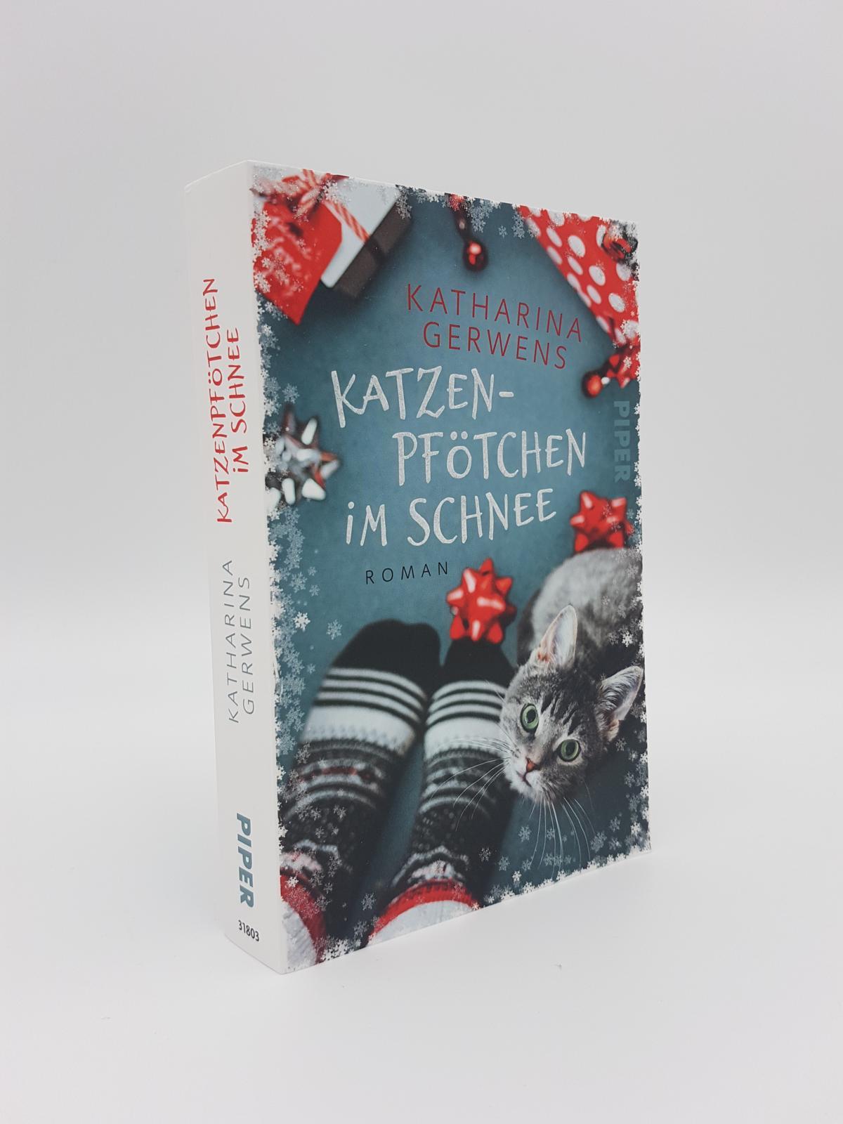 Beispielinhalt (Bild) Katzenpfötchen im Schnee