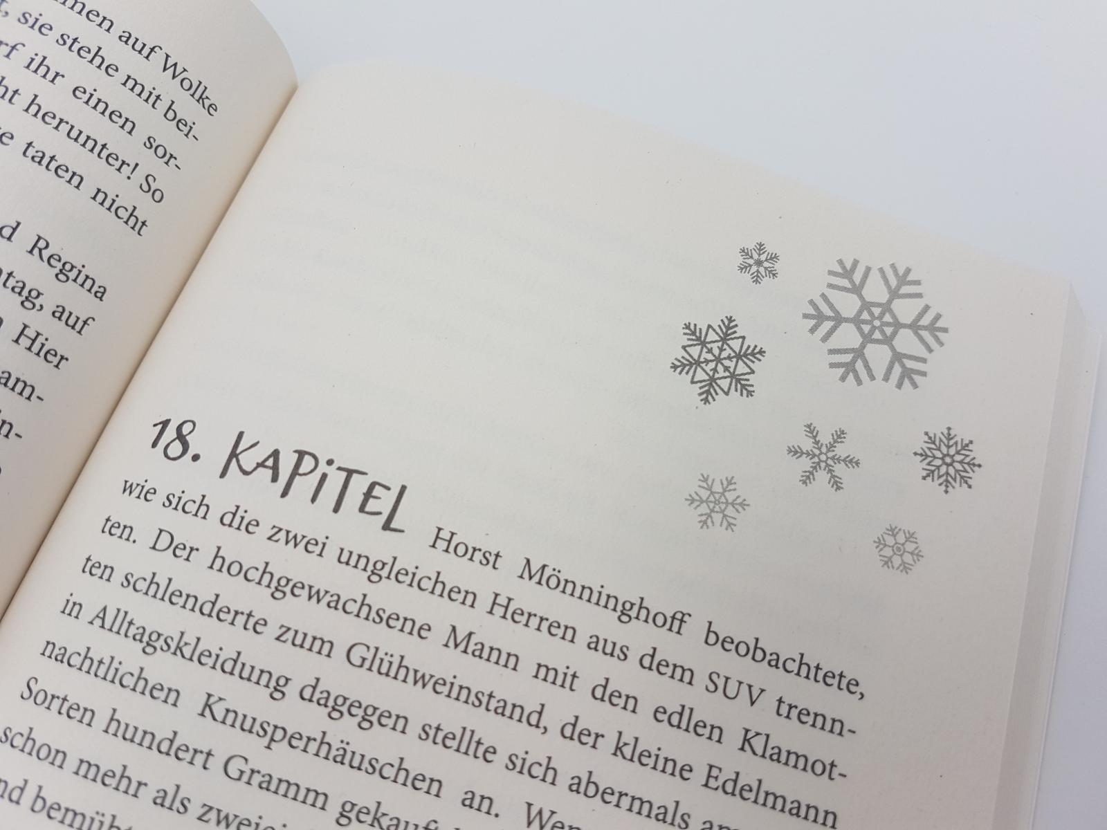 Beispielinhalt (Bild) Katzenpfötchen im Schnee