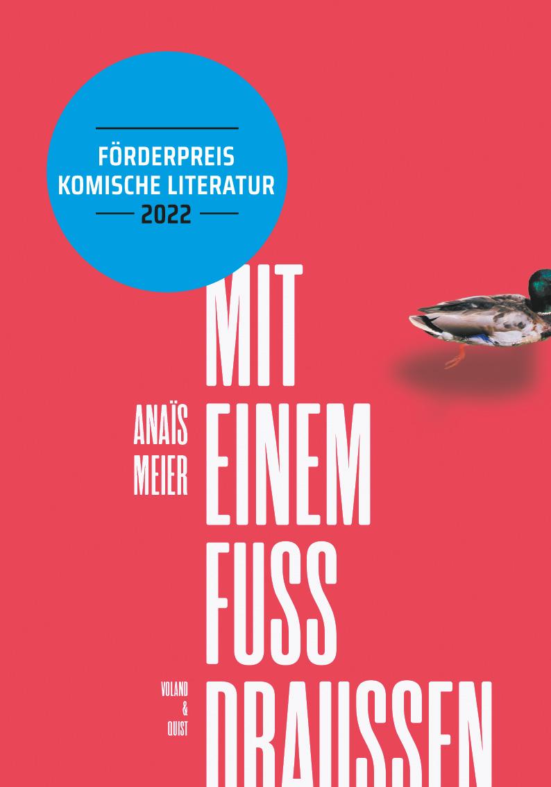 Vorderes Coverbild Mit einem Fuss draussen