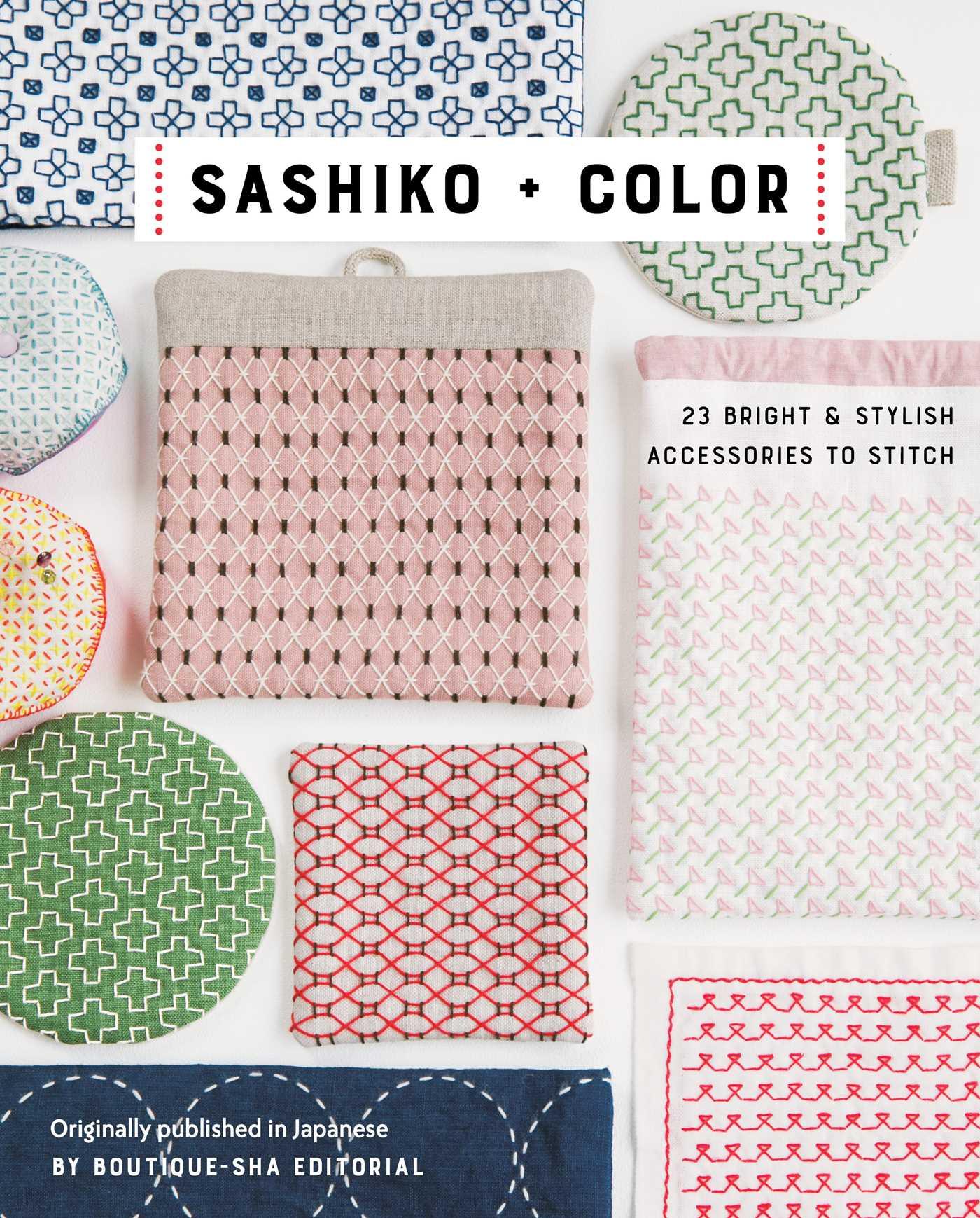 Vorderes Coverbild Sashiko + Color