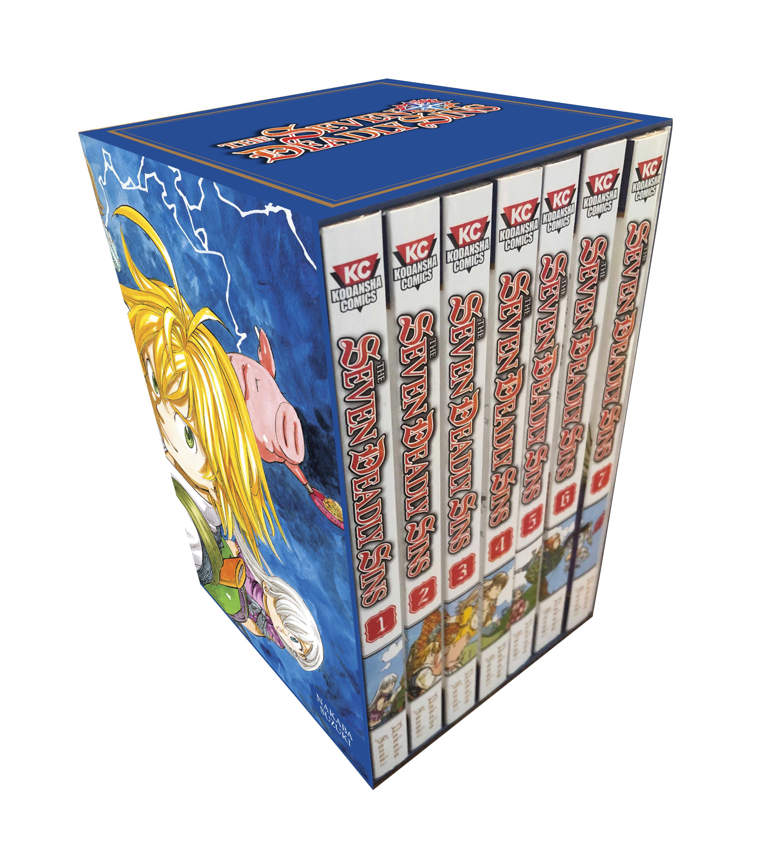 Vorderes Coverbild The Seven Deadly Sins Manga Box Set 1