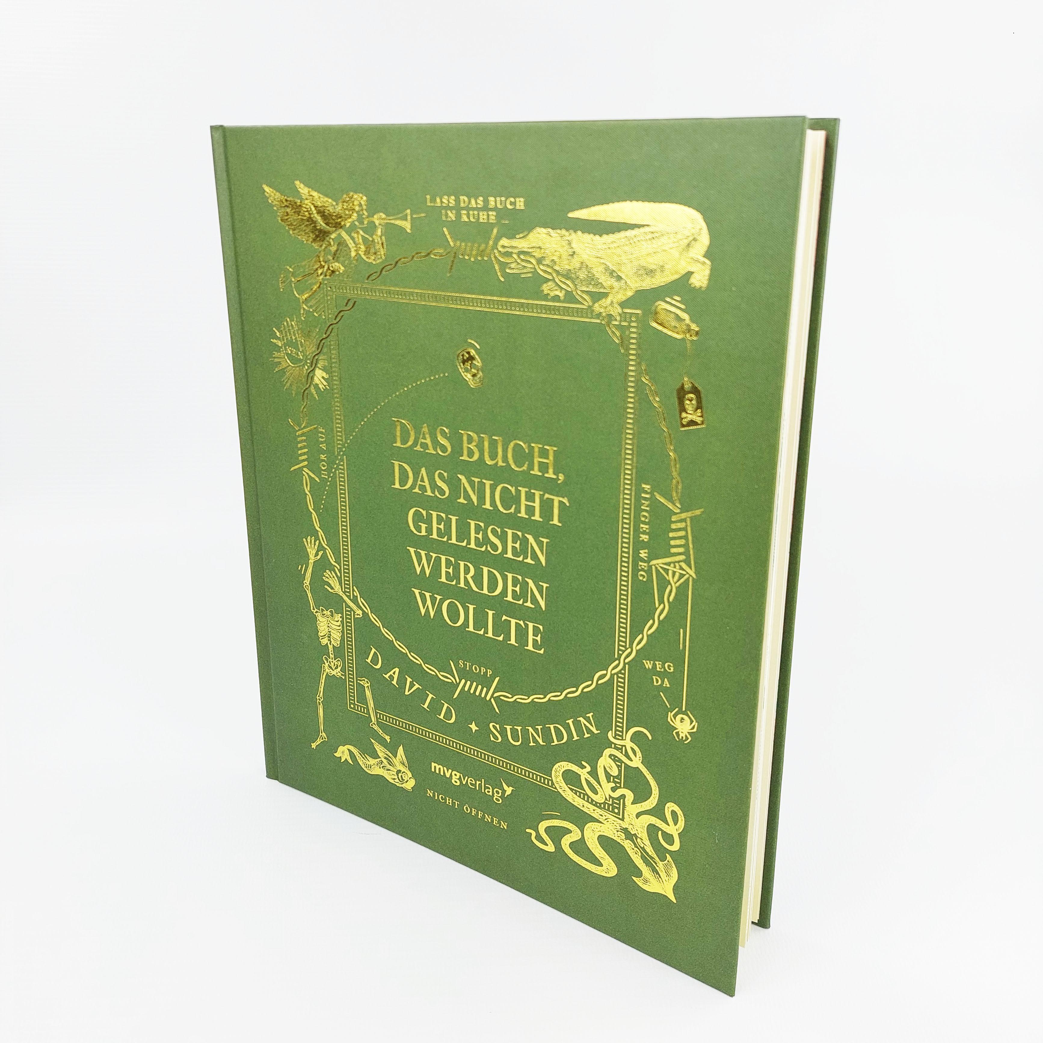 Beispielinhalt (Bild) Das Buch, das nicht gelesen werden wollte