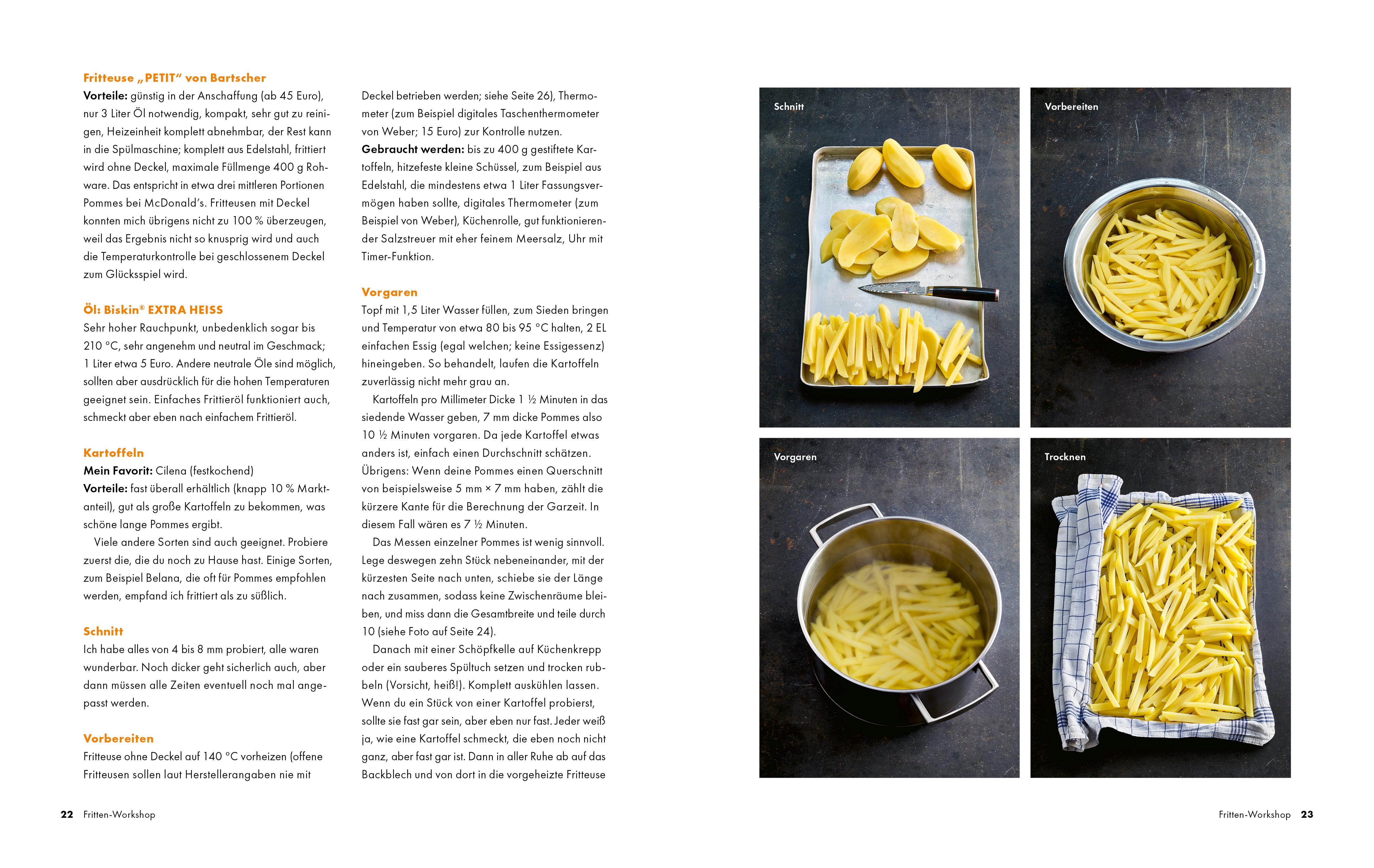 Beispielinhalt (Bild) Ran an die Fritteuse - Draußen frittieren