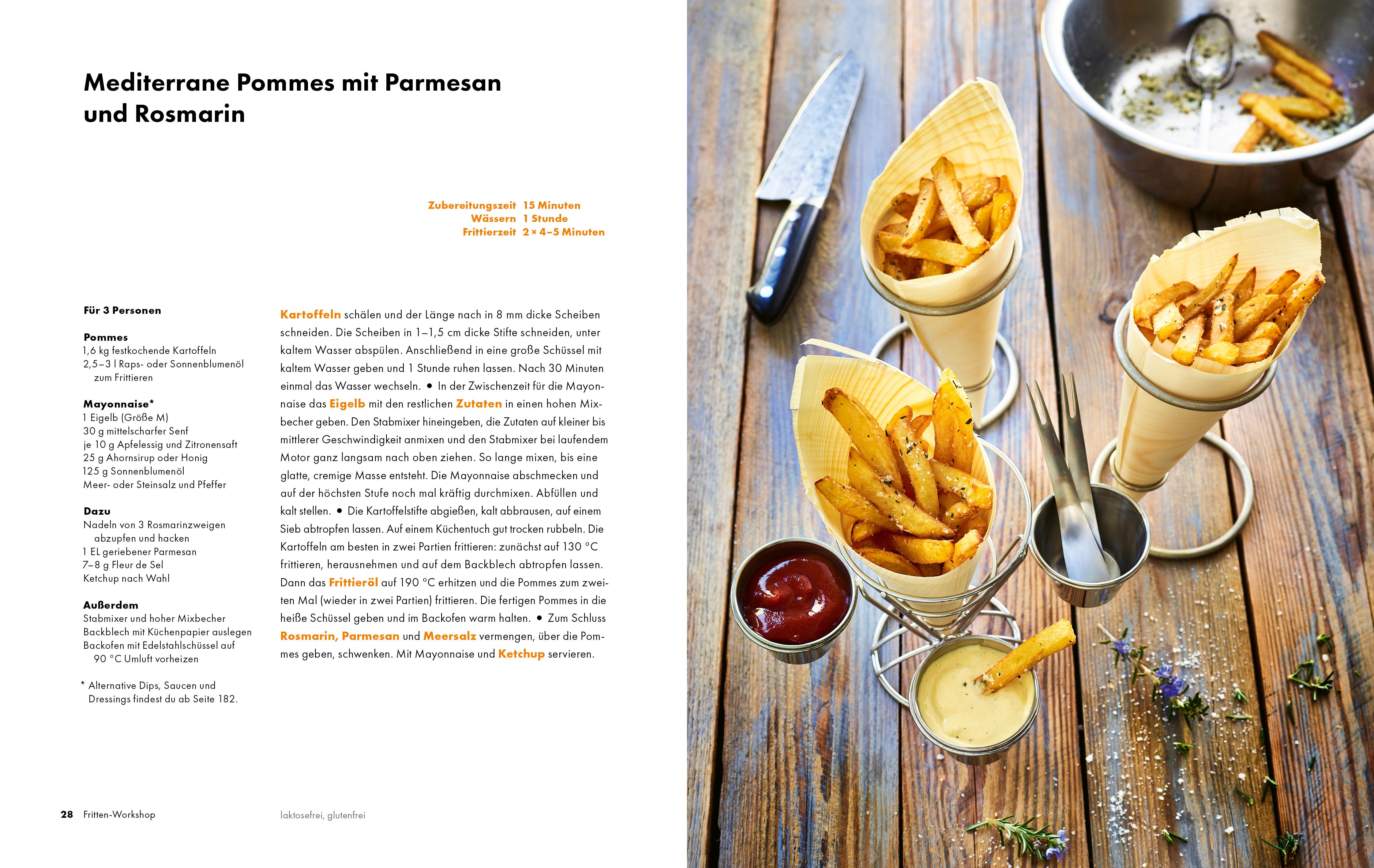 Beispielinhalt (Bild) Ran an die Fritteuse - Draußen frittieren