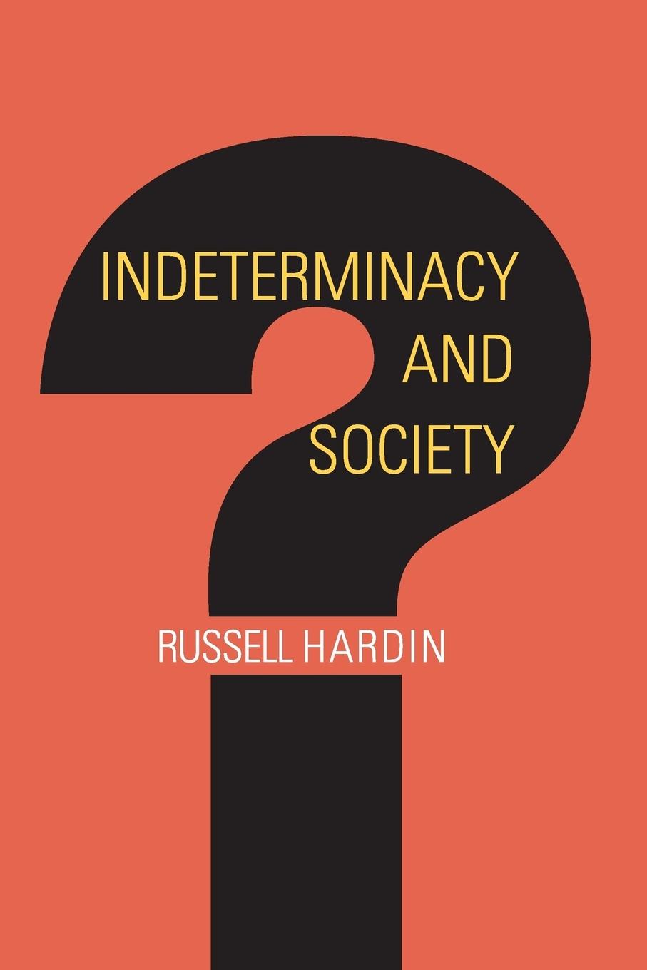 Vorderes Coverbild Indeterminacy and Society