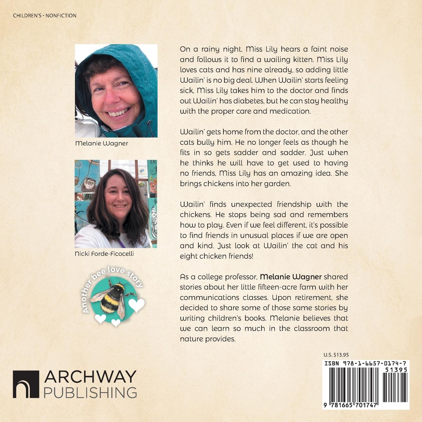 Rückseitencover Wailin' and the Chicks