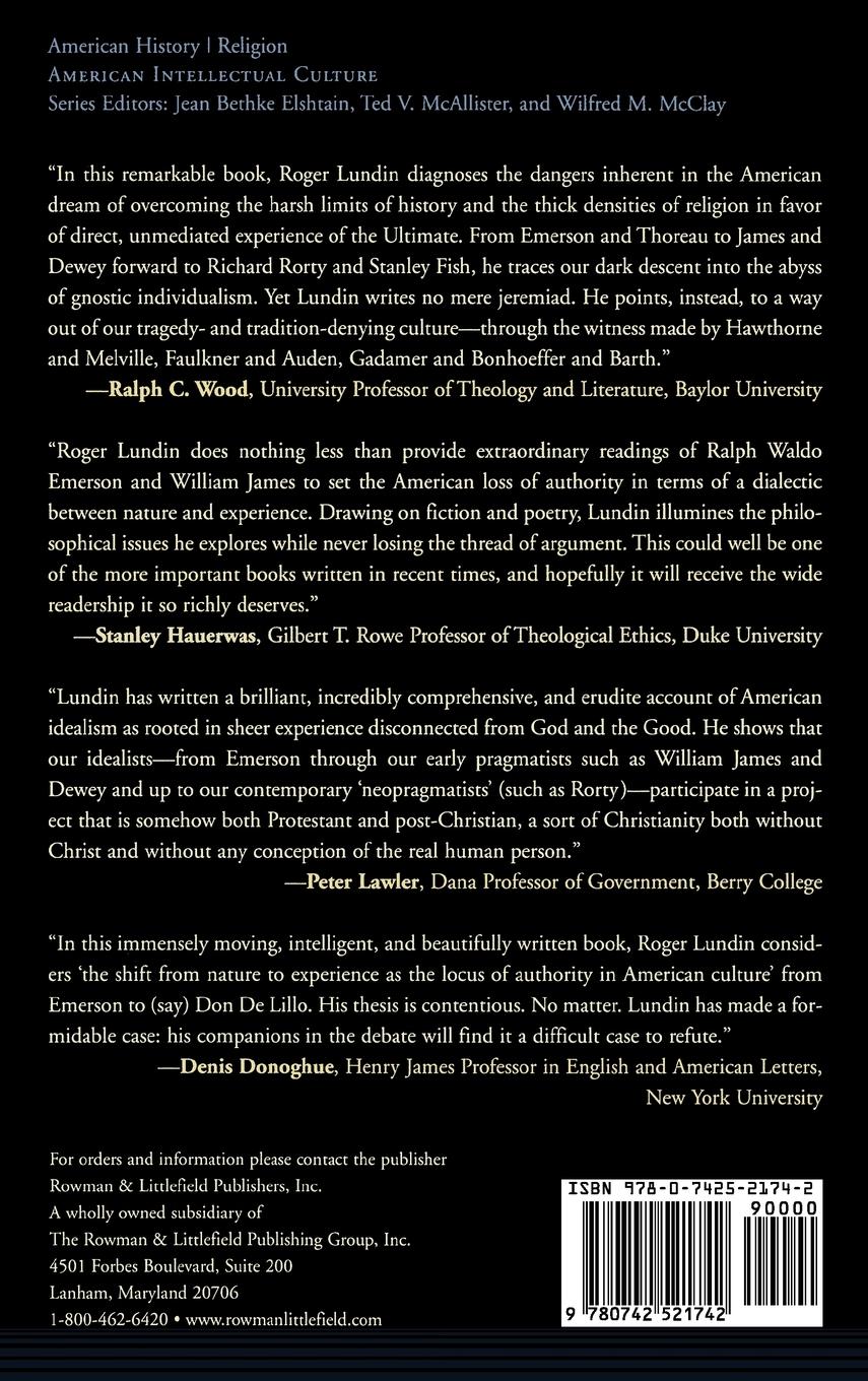 Rückseitencover From Nature to Experience