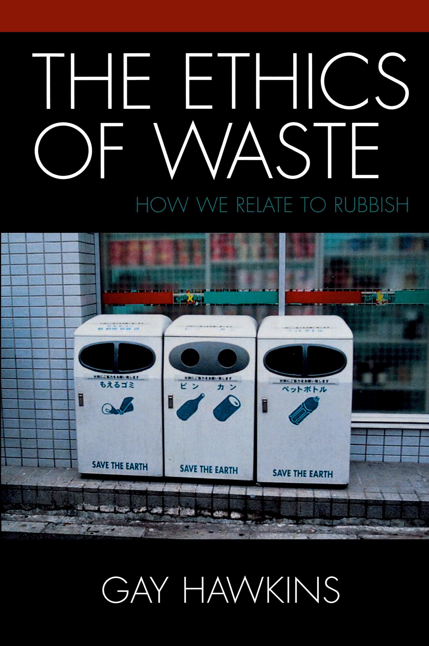 Vorderes Coverbild Ethics of Waste