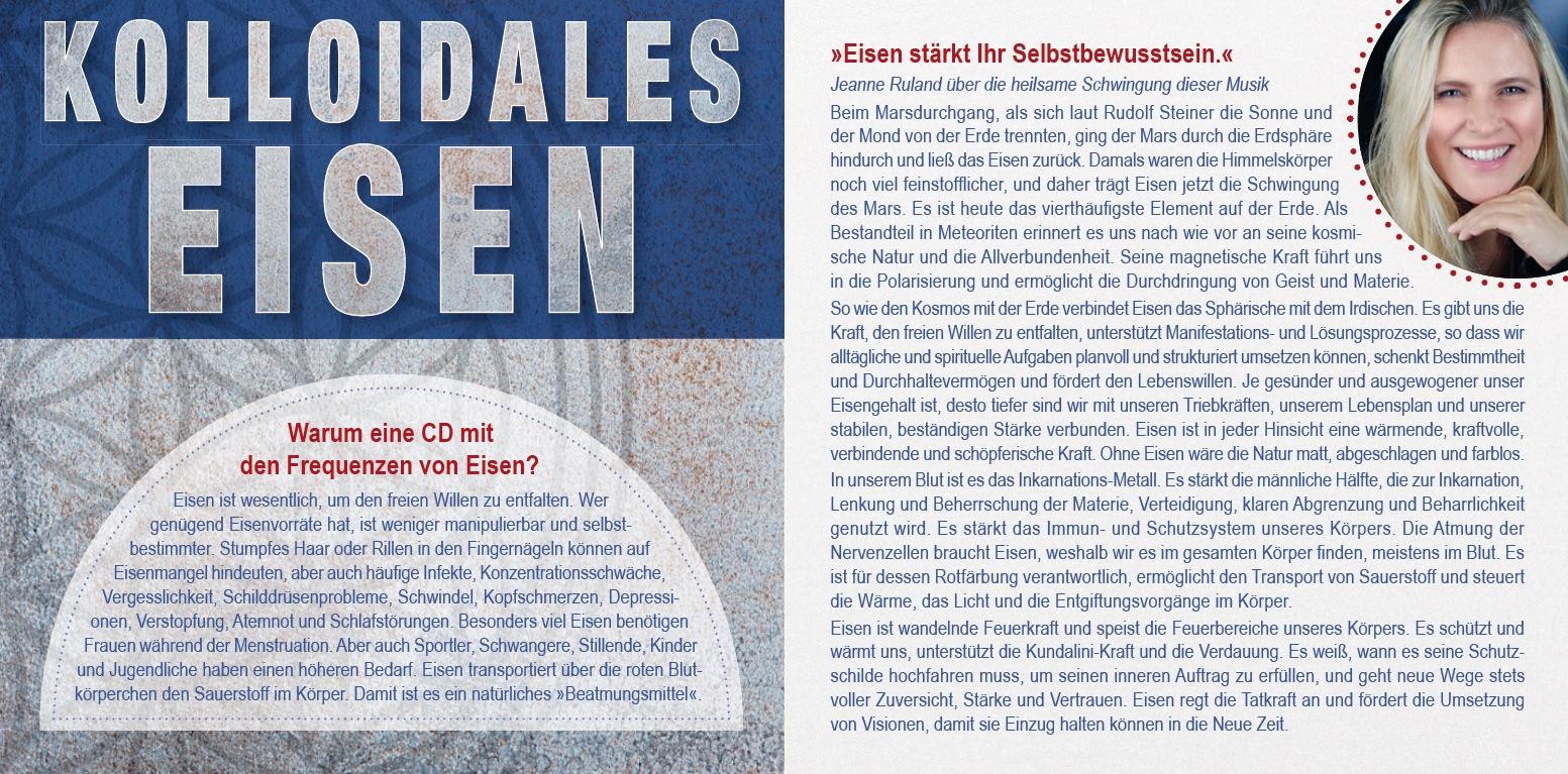 Beispielinhalt (Bild) Kolloidales Eisen [Solfeggio Frequenzen]