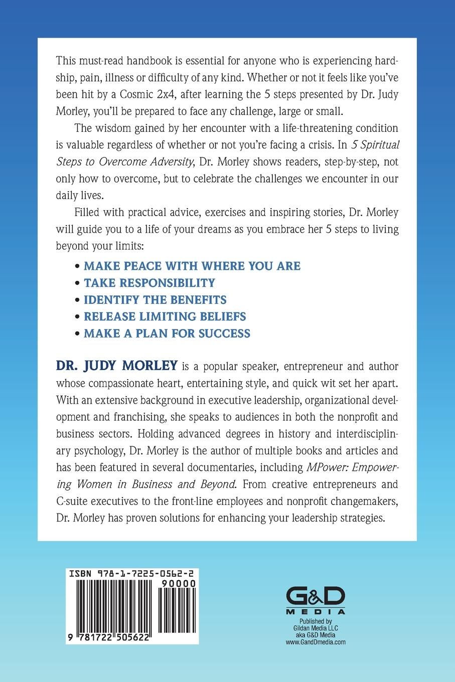 Rückseitencover 5 Spiritual Steps to Overcome Adversity