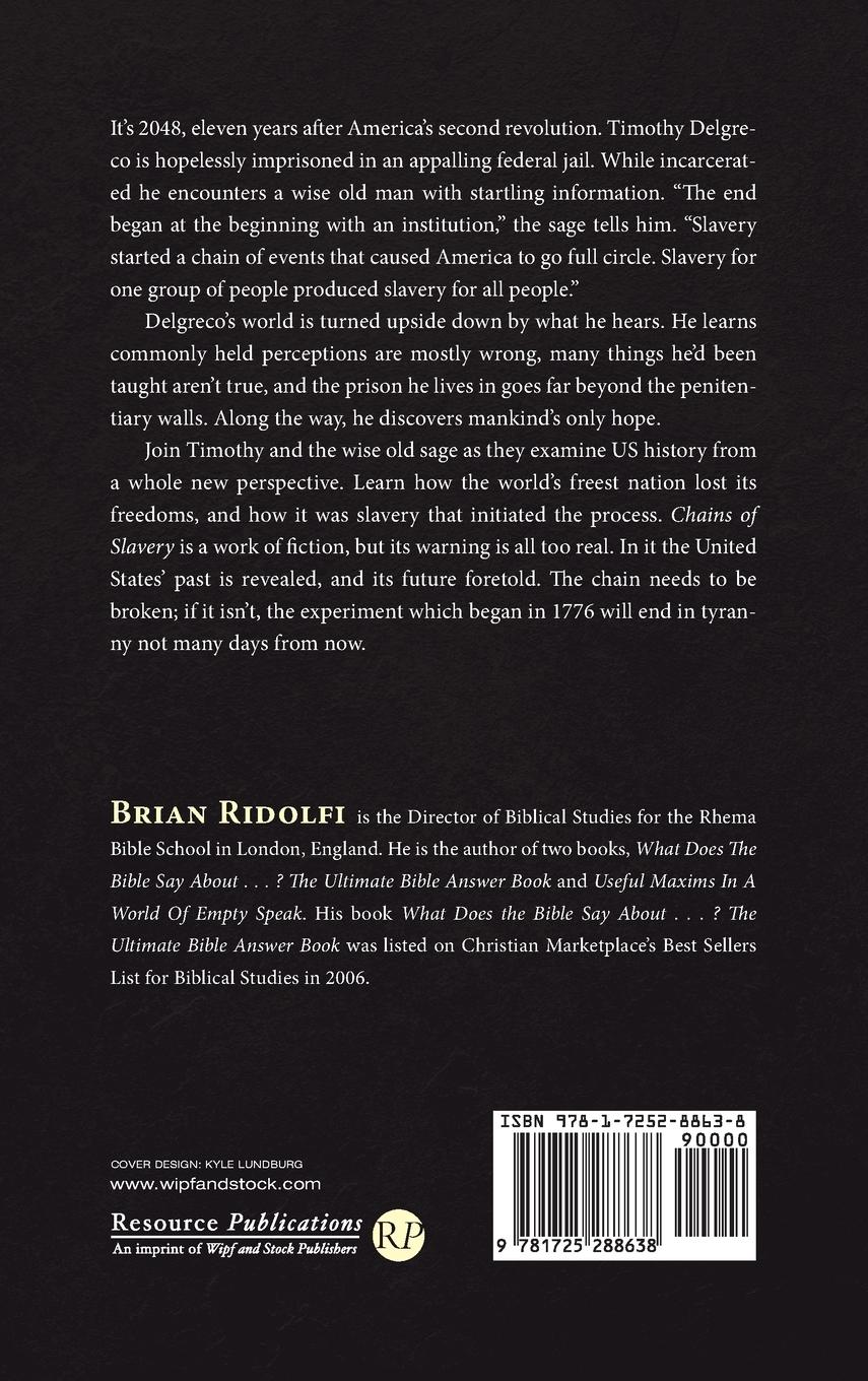 Rückseitencover Chains of Slavery