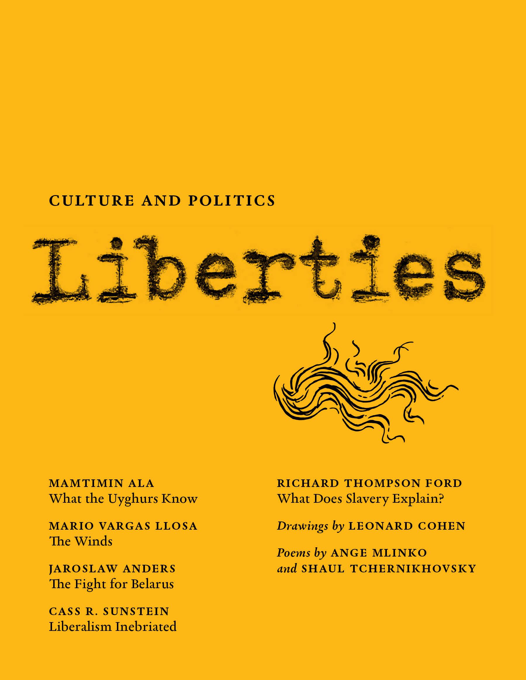 Vorderes Coverbild Liberties Journal of Culture and Politics