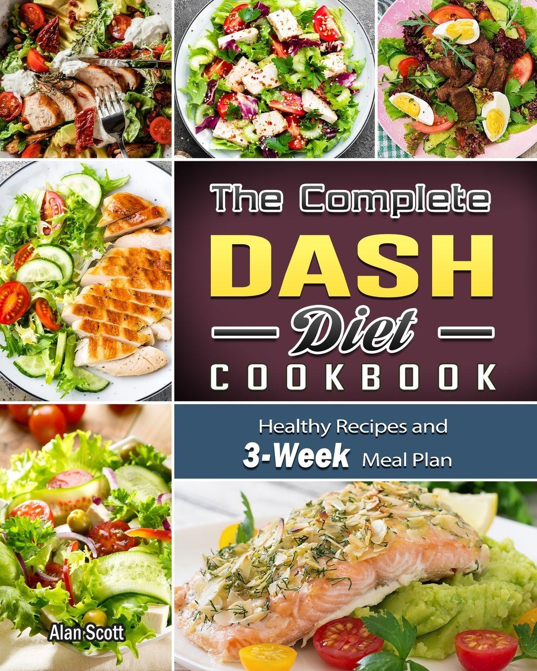 Vorderes Coverbild The Complete Dash Diet Cookbook
