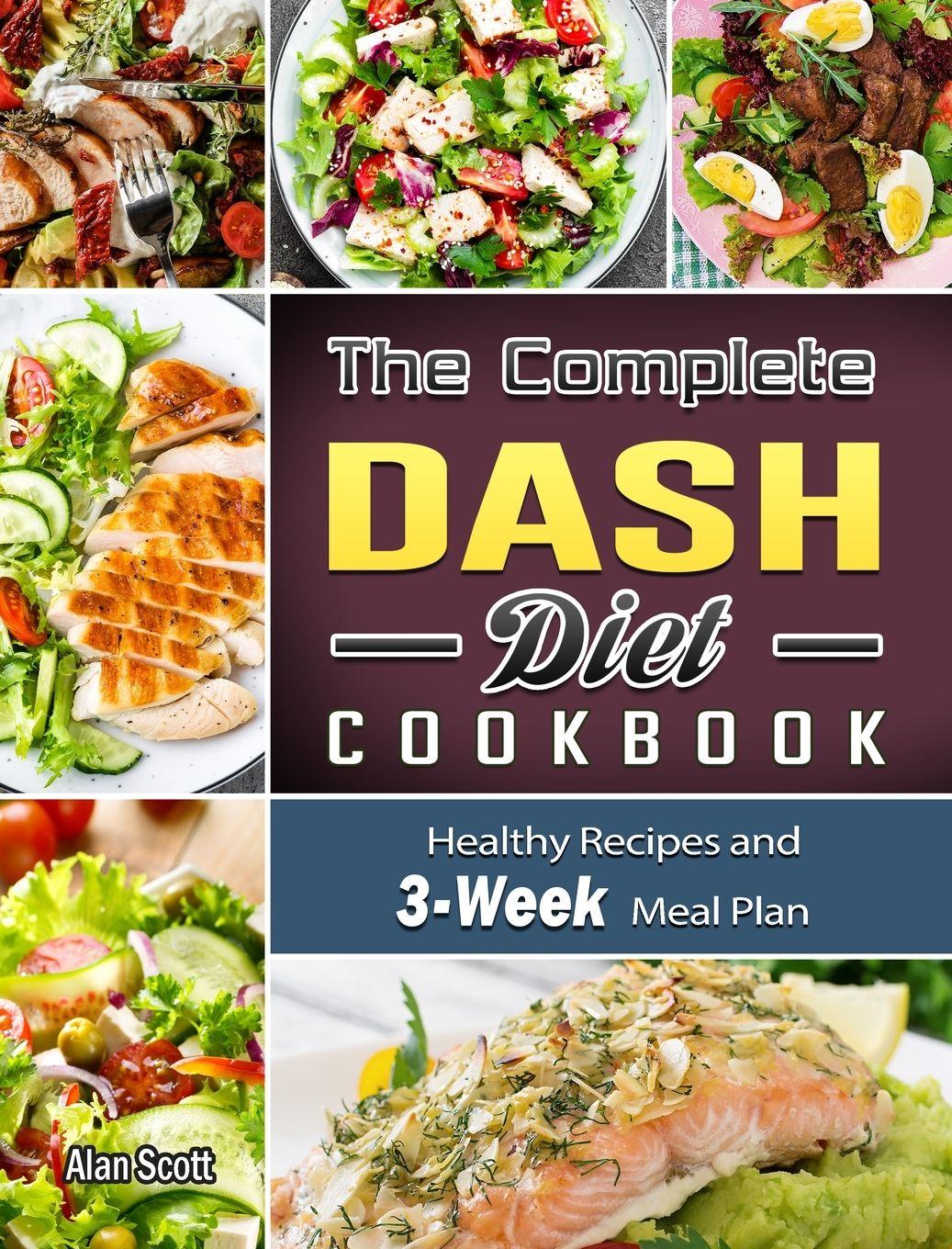 Vorderes Coverbild The Complete Dash Diet Cookbook