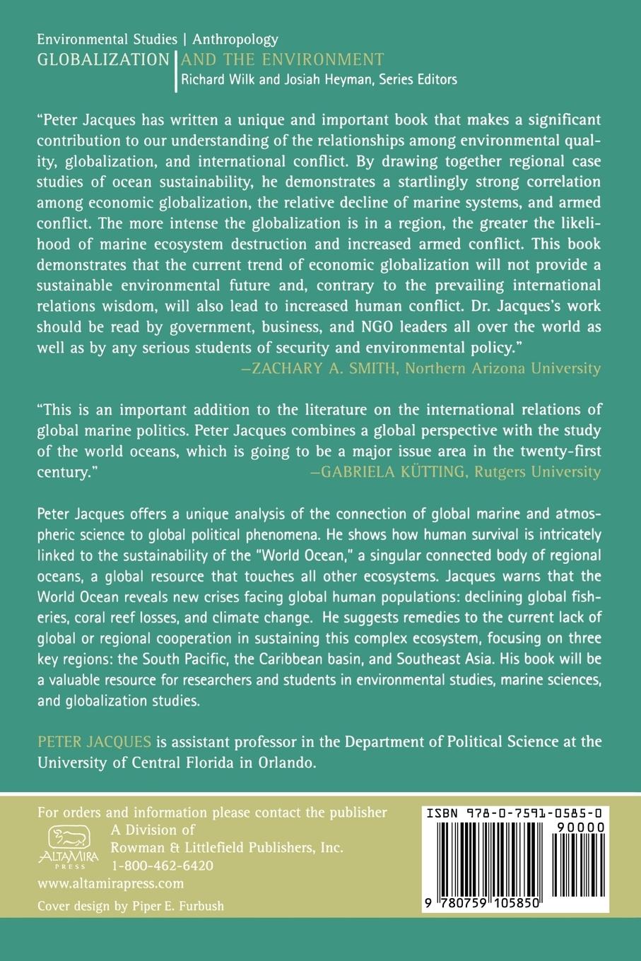 Rückseitencover Globalization and the World Ocean